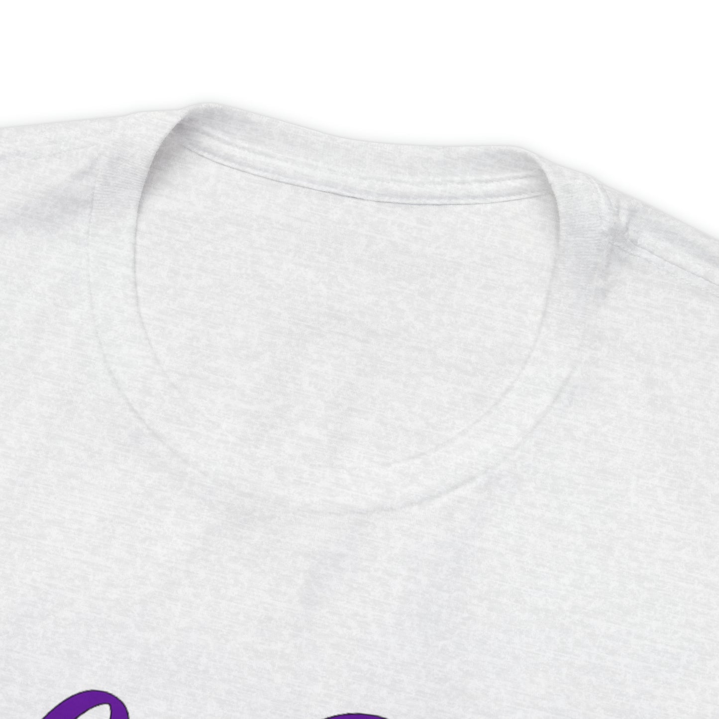 Unisex  Go Slow Purple Short Sleeve Tee