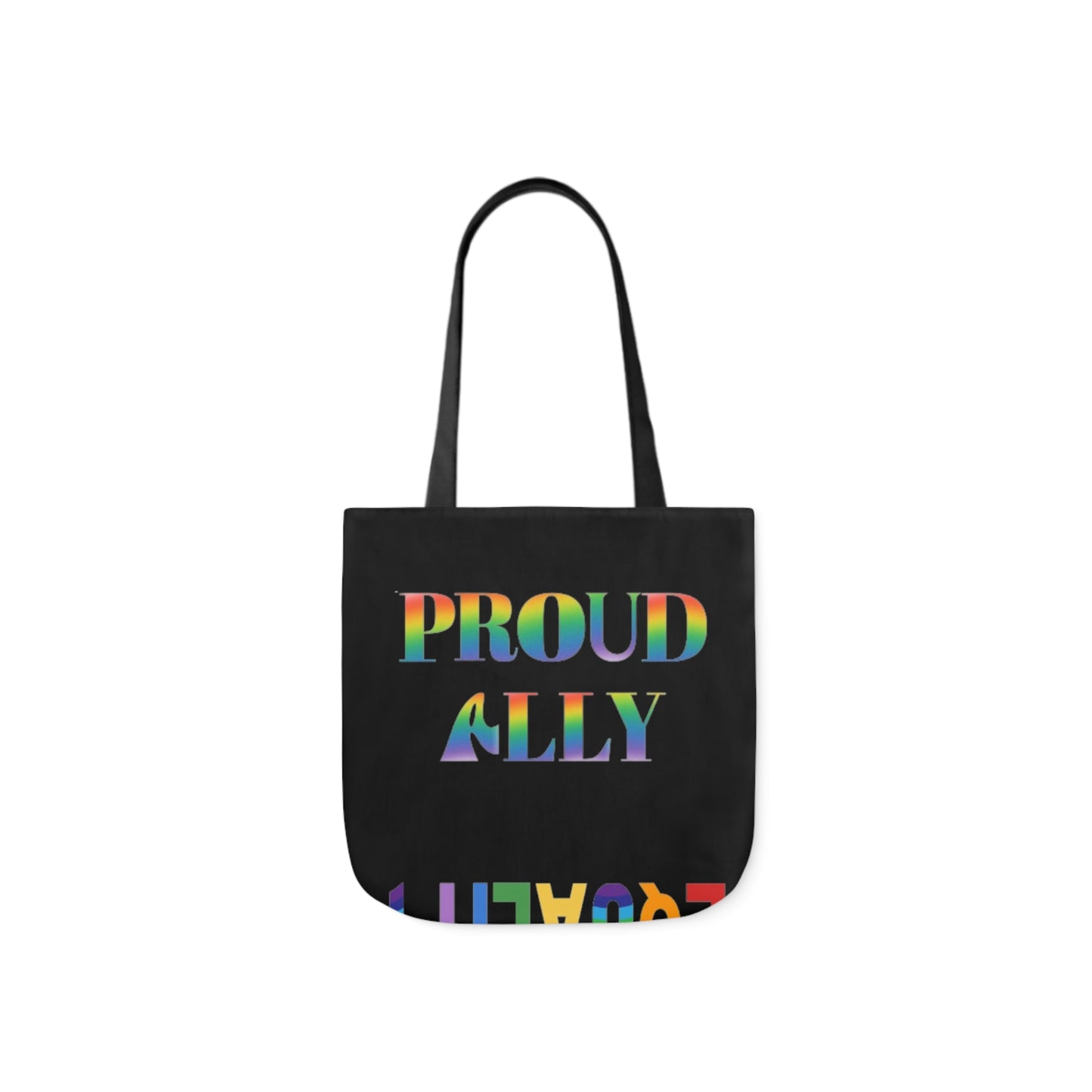Proud Ally Canvas Tote Bag, 5-Color Straps
