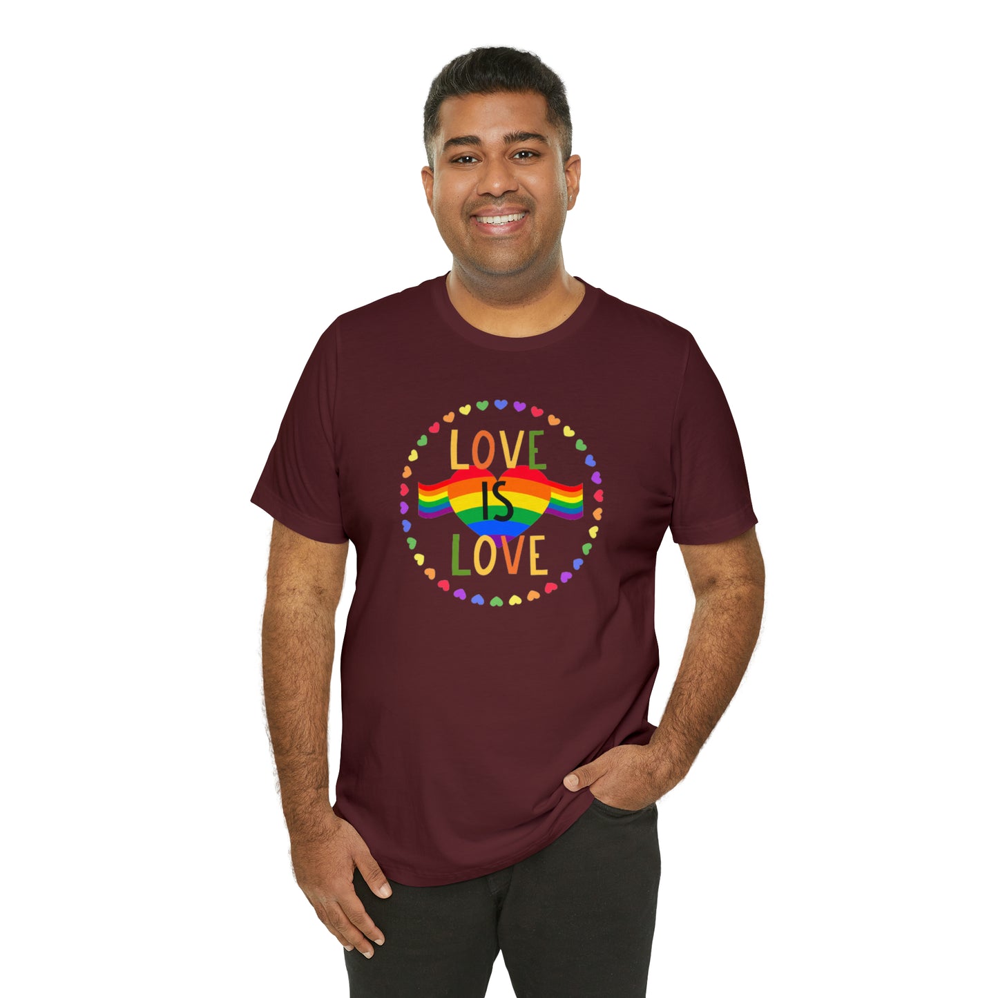 Love Unisex Jersey Short Sleeve Tee