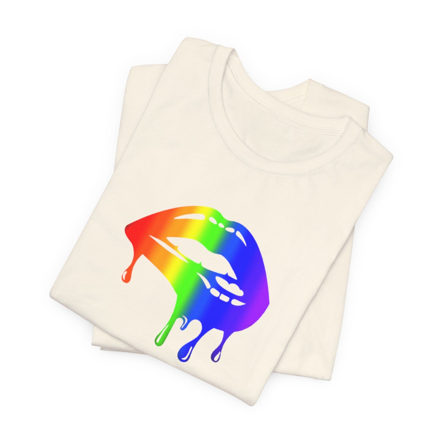 Pride lips Unisex Jersey Short Sleeve Tee