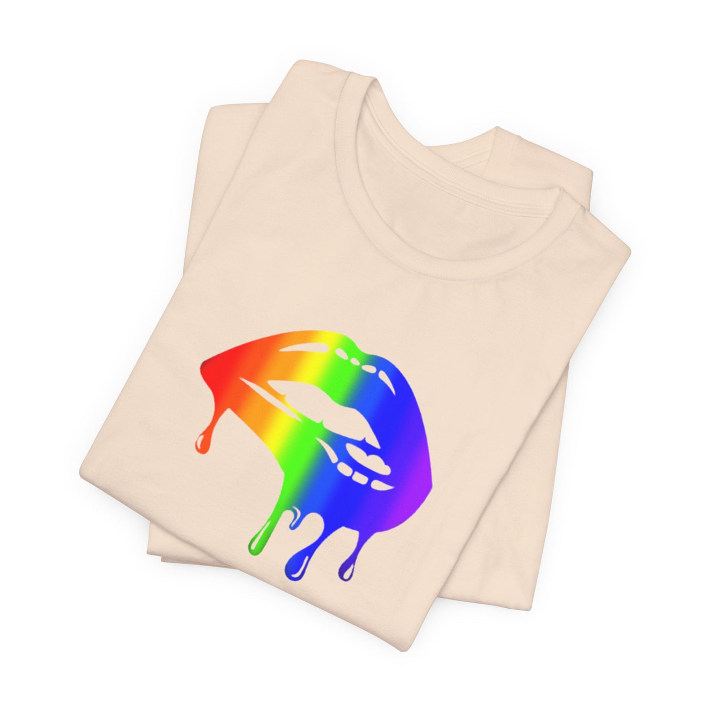 Pride lips Unisex Jersey Short Sleeve Tee