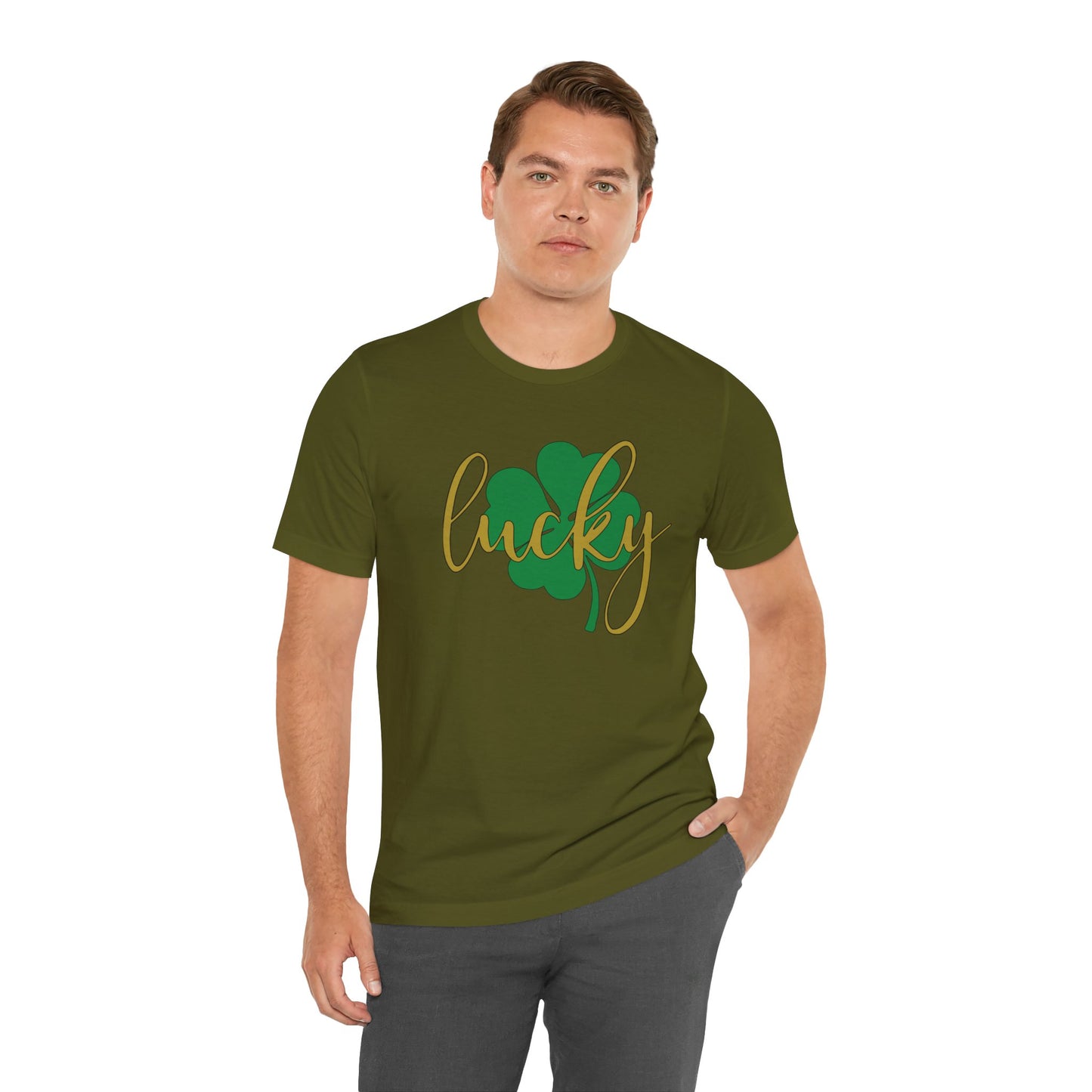 lucky gold Short Sleeve Tee
