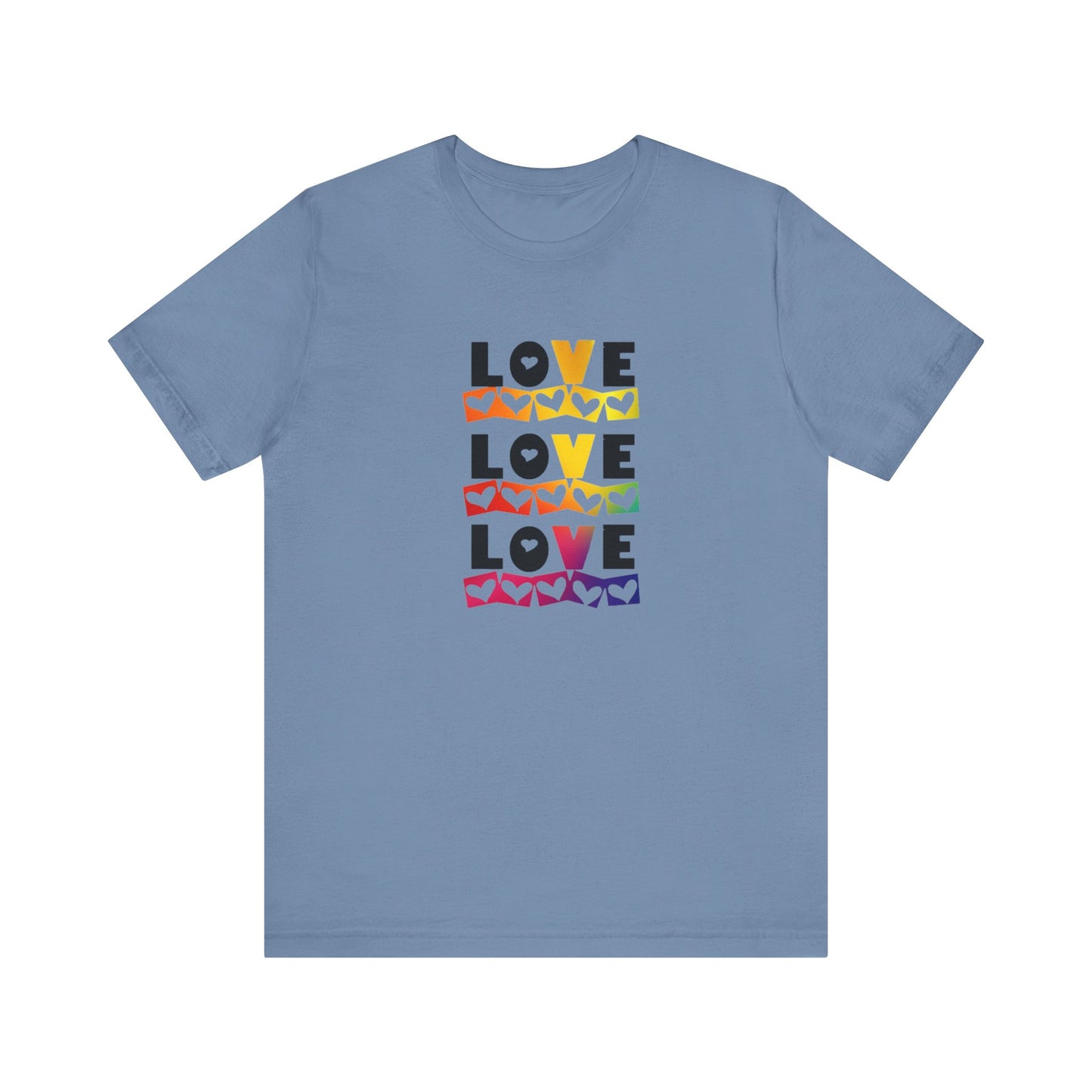 Love love love Unisex Jersey Short Sleeve Tee