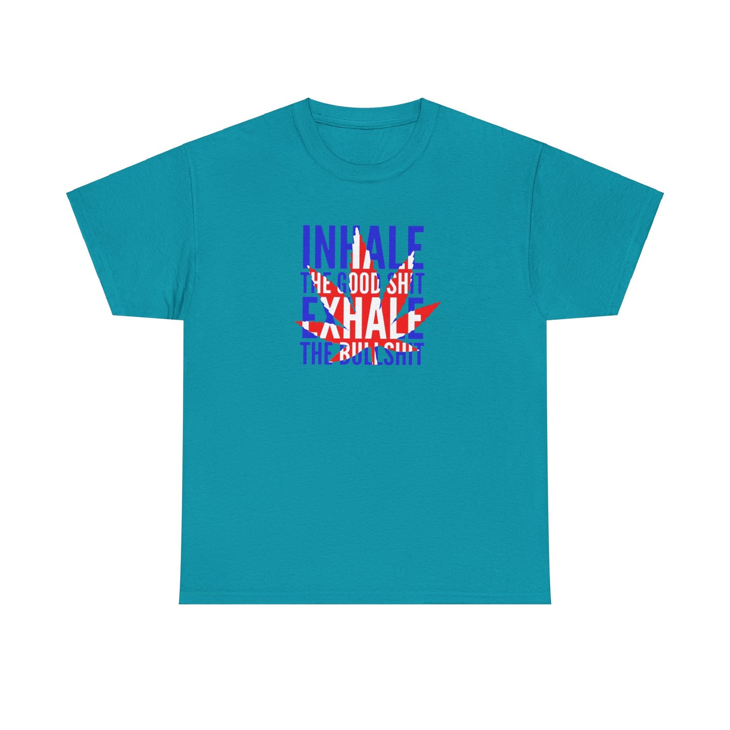 Inhale/ exhale Unisex Heavy Cotton Tee