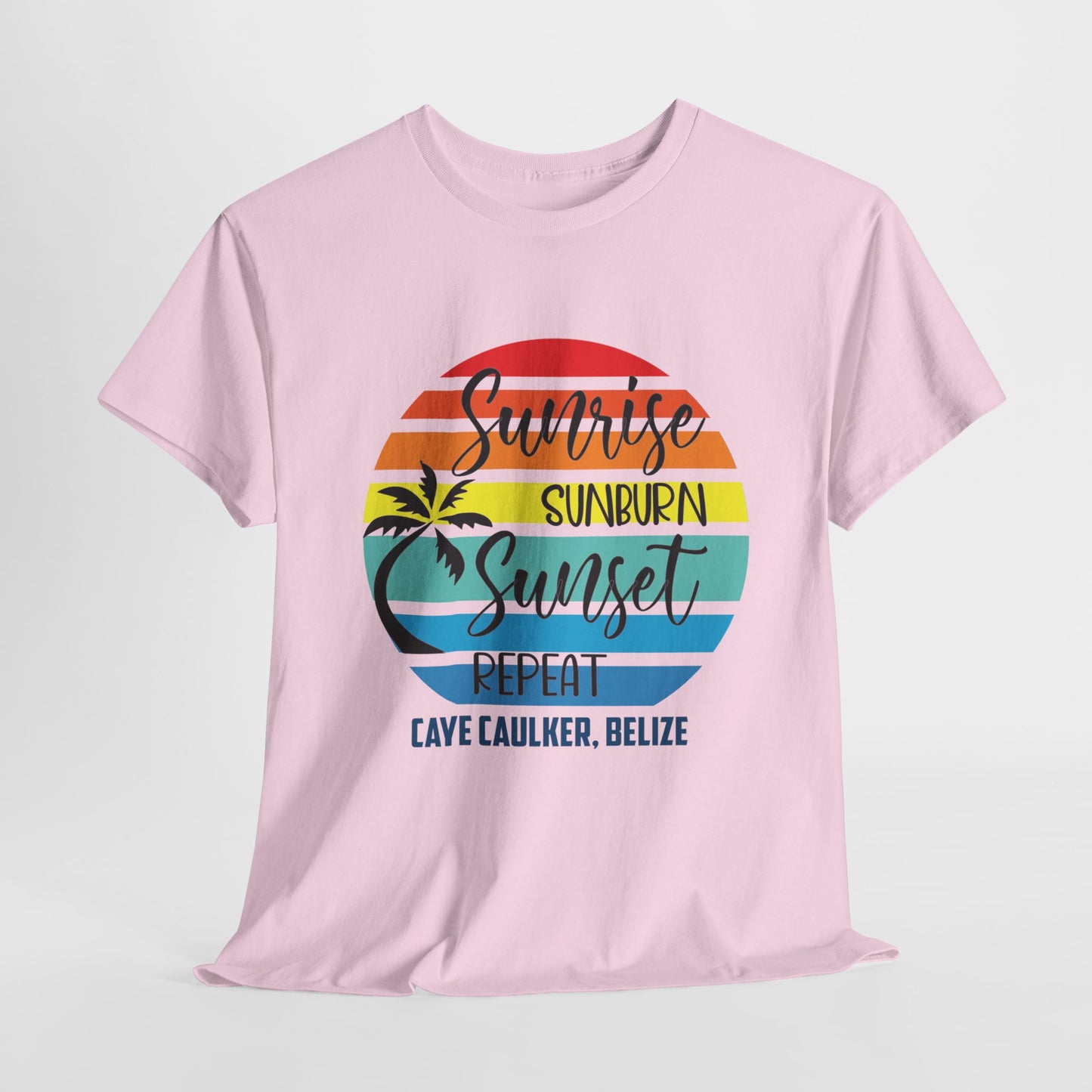 Sunrise Sunset Tropical Tee CC Belize