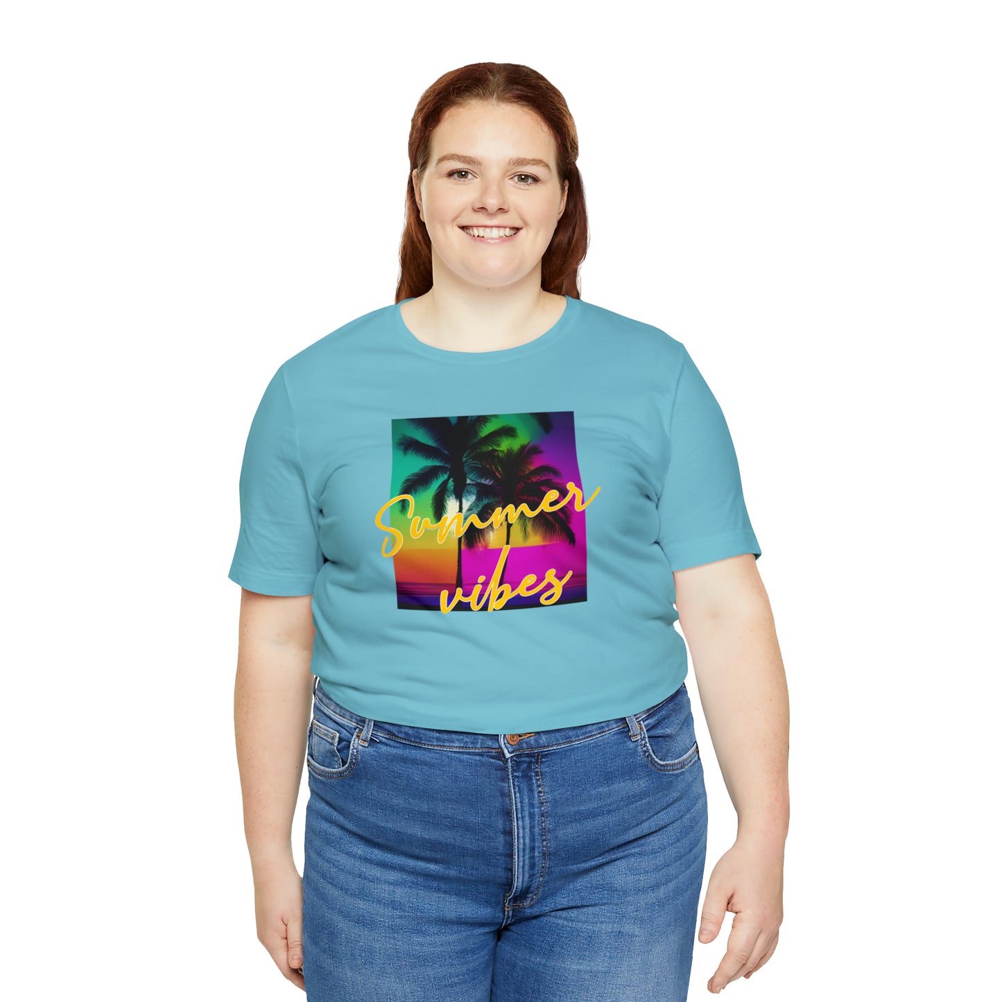 Summer Color Unisex Jersey Short Sleeve Tee