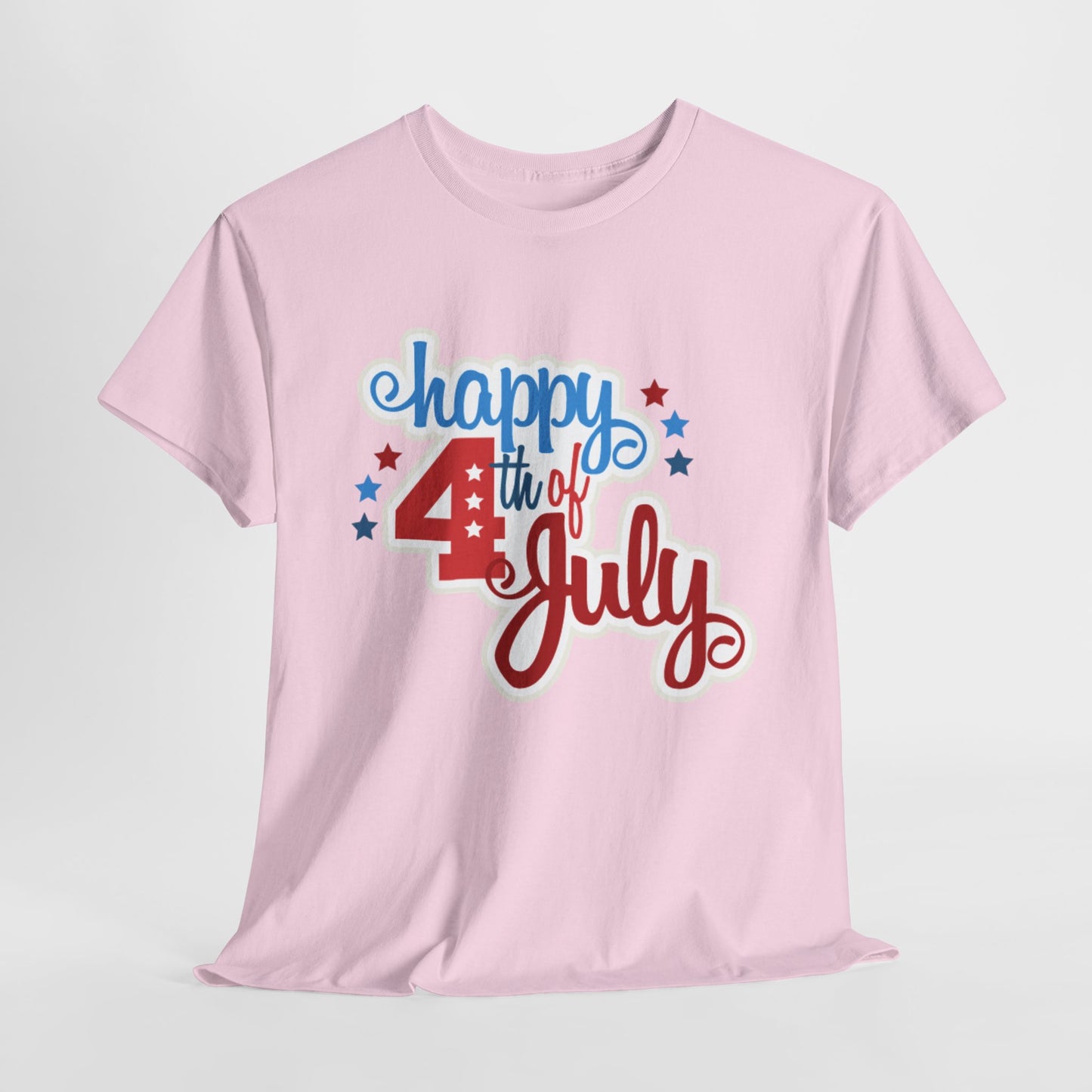 Happy 4th Unisex Heavy Cotton Tee