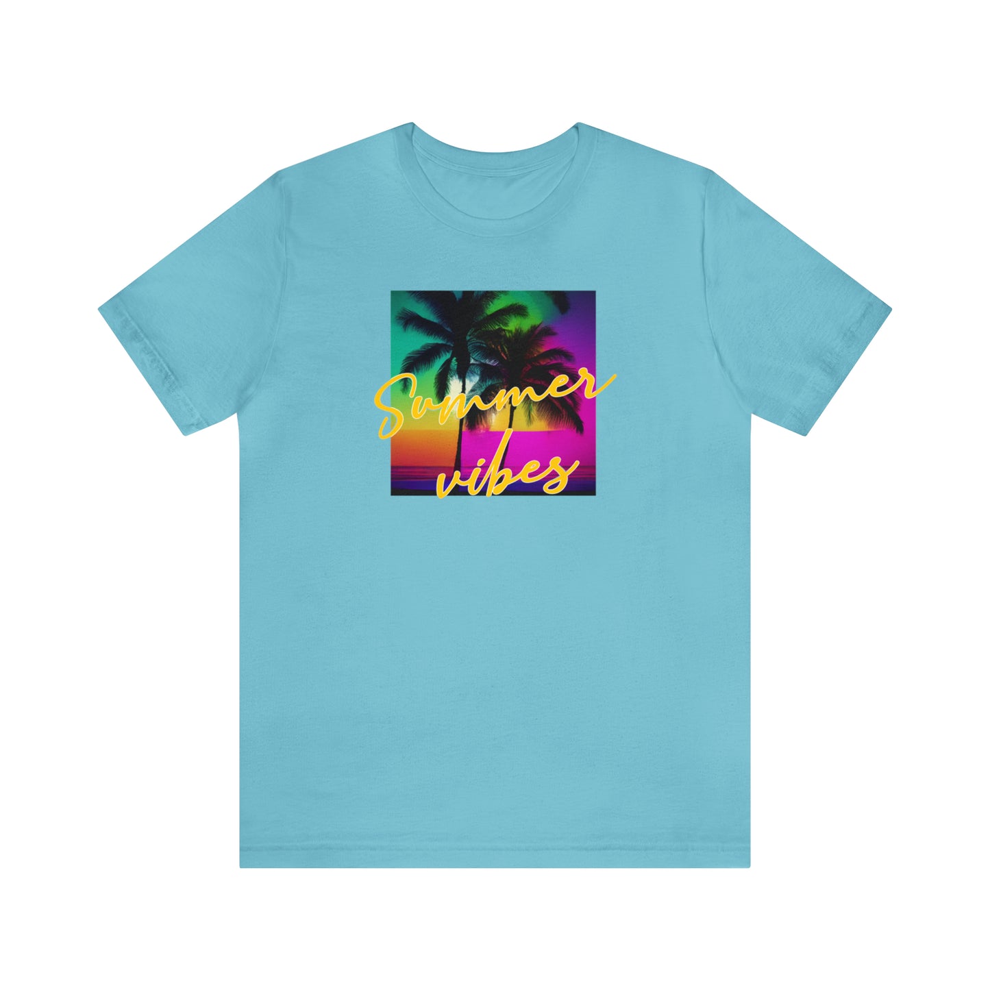 Summer Color Unisex Jersey Short Sleeve Tee