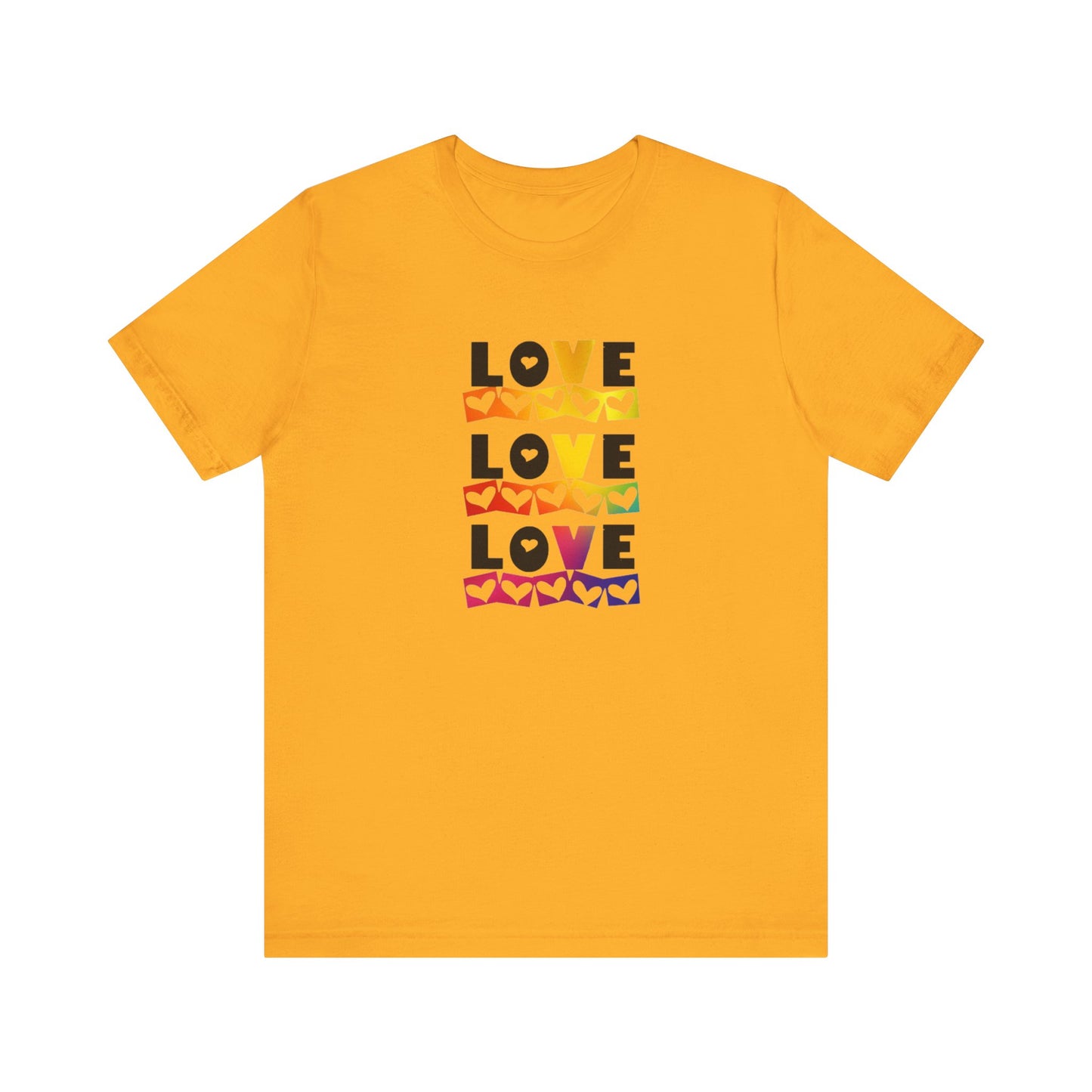 Love love love Unisex Jersey Short Sleeve Tee