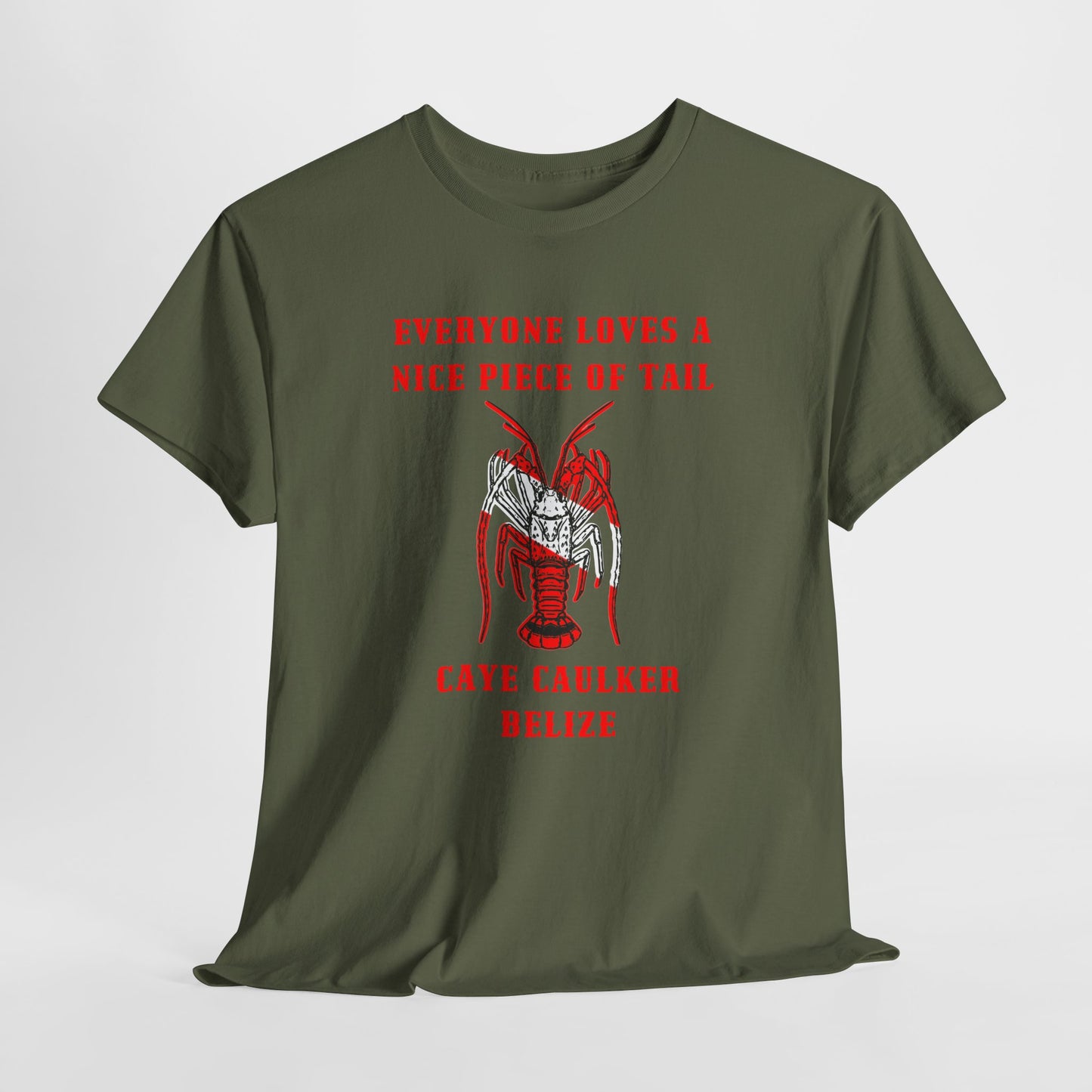 Likes me some tail Unisex Heavy Cotton Tee