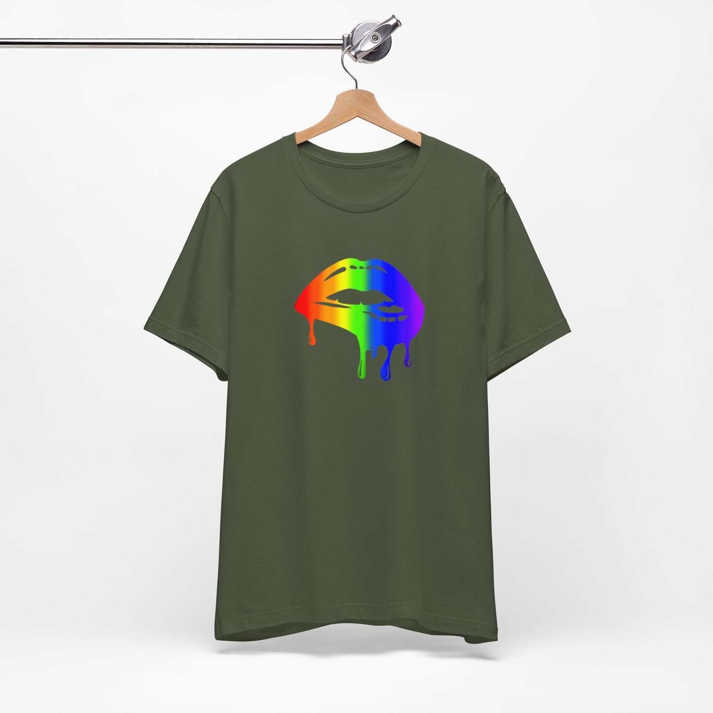 Pride lips Unisex Jersey Short Sleeve Tee