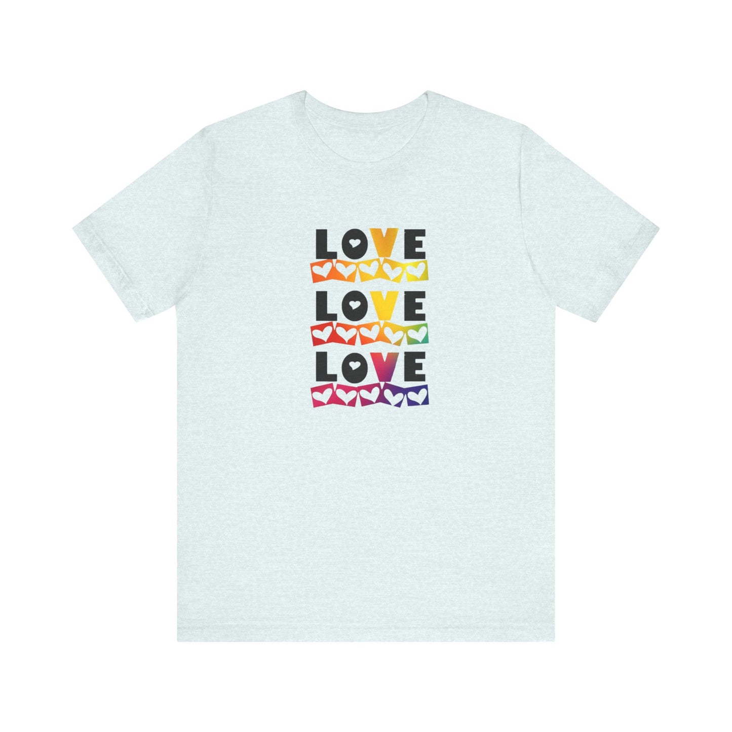 Love love love Unisex Jersey Short Sleeve Tee