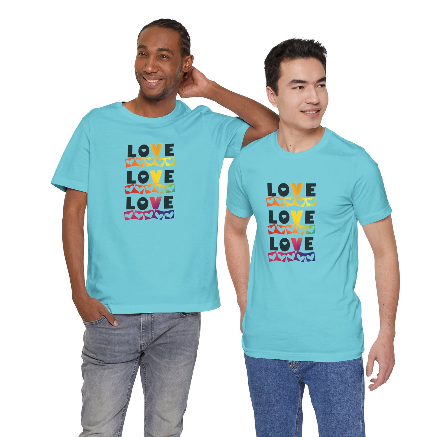 Love love love Unisex Jersey Short Sleeve Tee