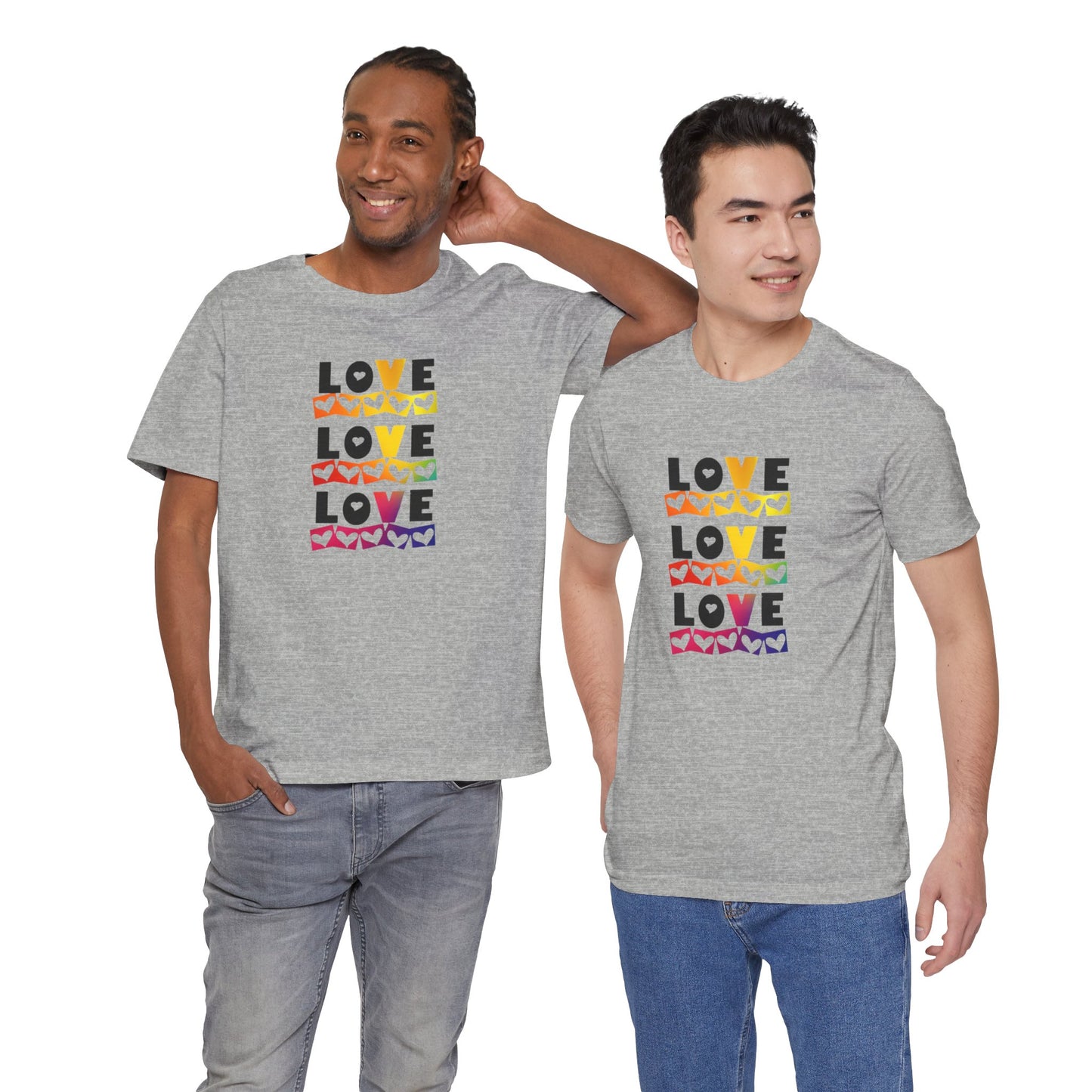Love love love Unisex Jersey Short Sleeve Tee