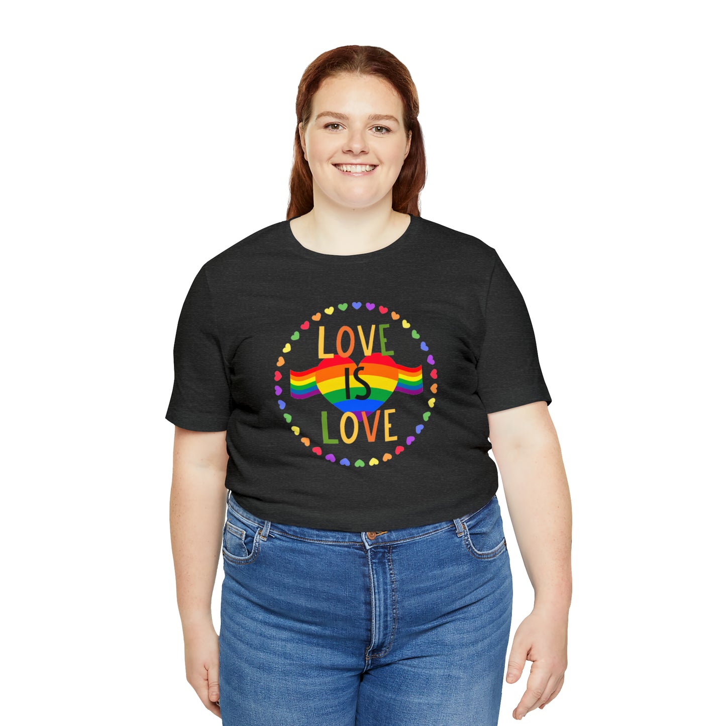 Love Unisex Jersey Short Sleeve Tee