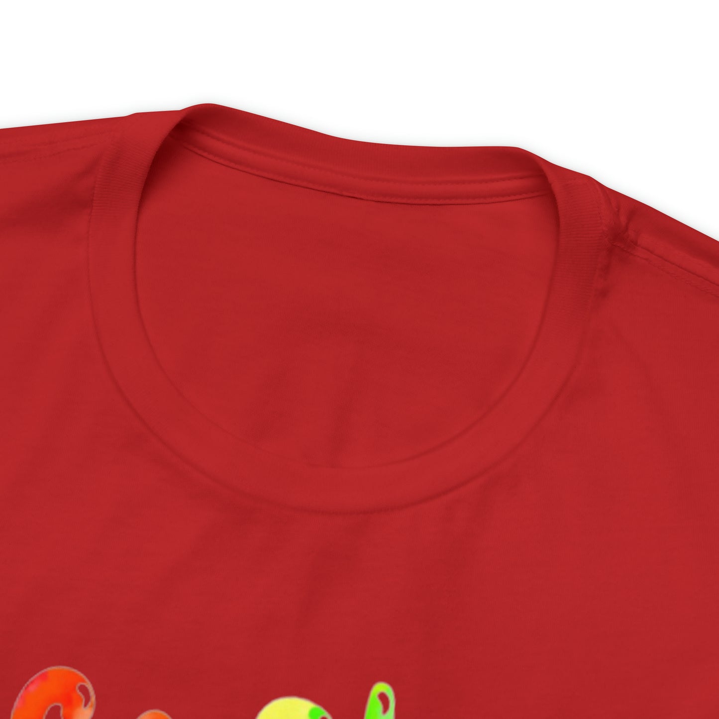 Go Slow Rainbow Unisex Jersey Short Sleeve Tee