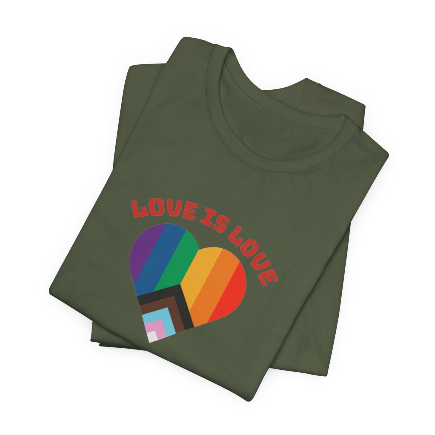 Love is Love Unisex Jersey Short Sleeve Tee