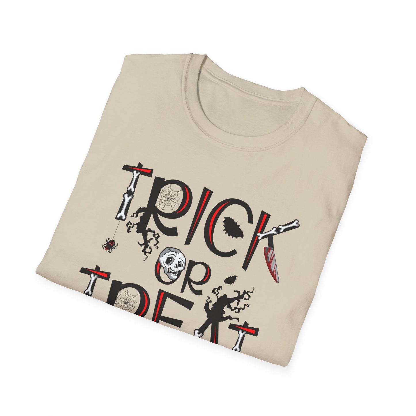 Trick or Treat Unisex Softstyle T-Shirt