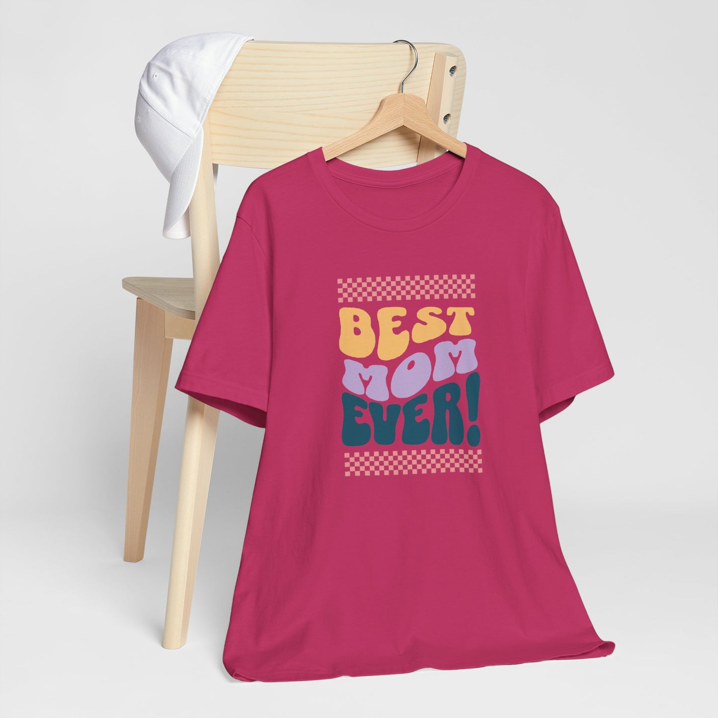Best Mom Ever Jersey Short Sleeve Tee
