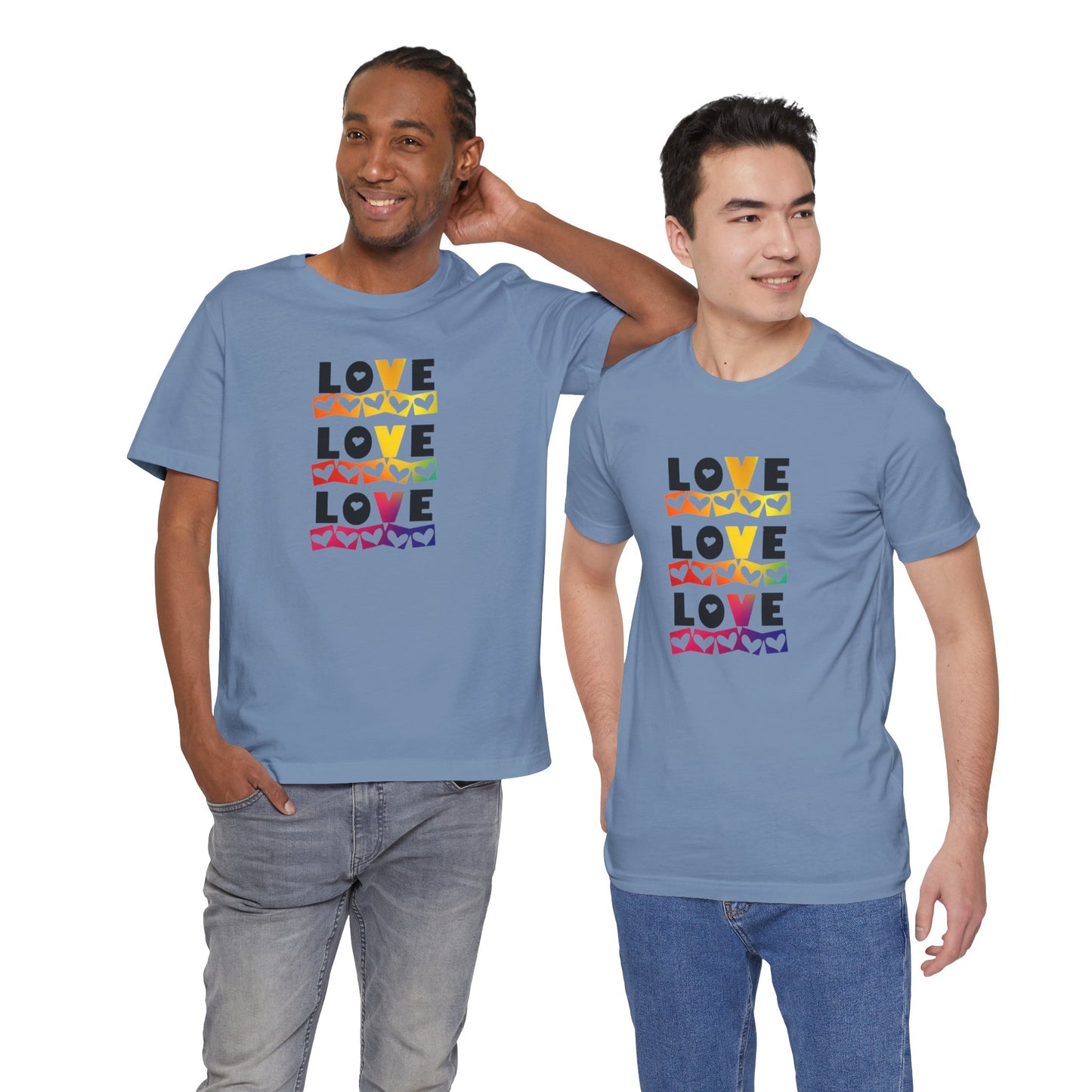 Love love love Unisex Jersey Short Sleeve Tee