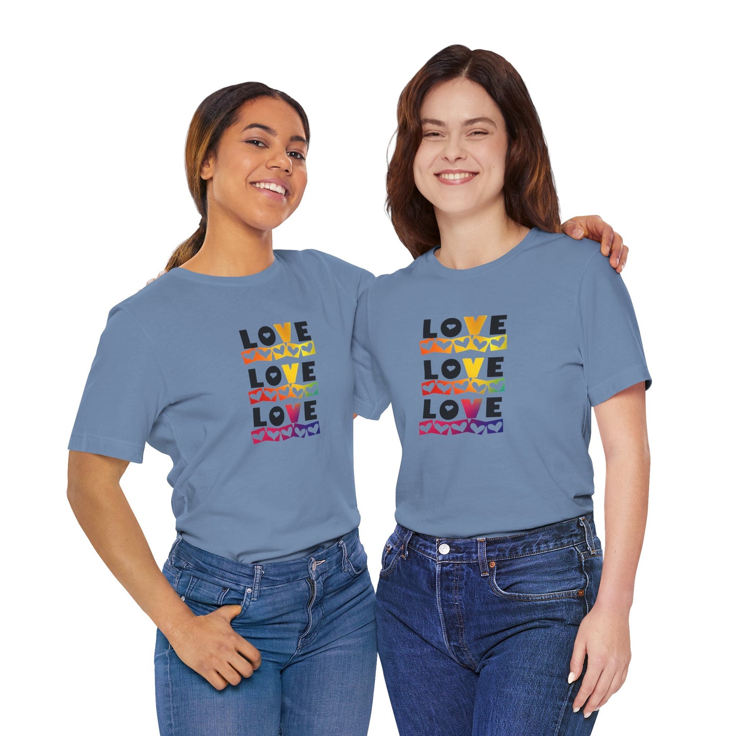 Love love love Unisex Jersey Short Sleeve Tee