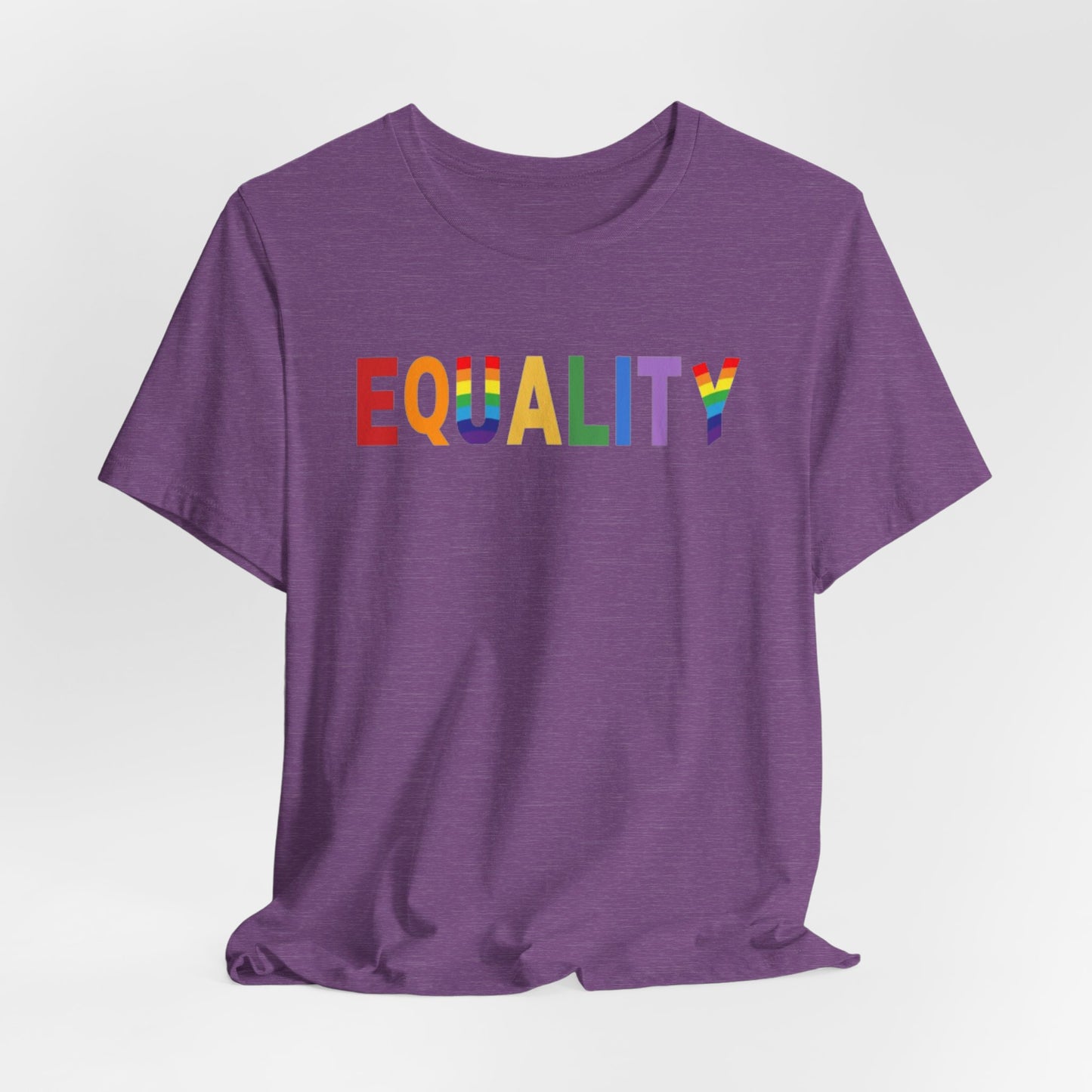 EQUALITY Unisex Jersey Short Sleeve Tee
