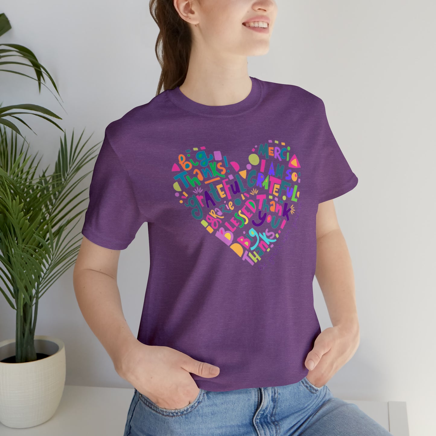 Grateful Unisex Jersey Short Sleeve Tee