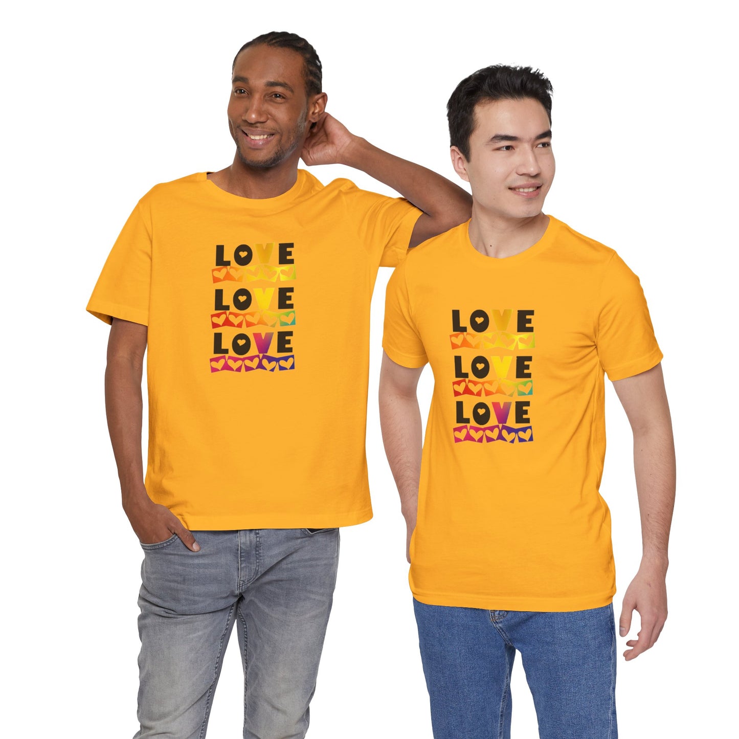 Love love love Unisex Jersey Short Sleeve Tee