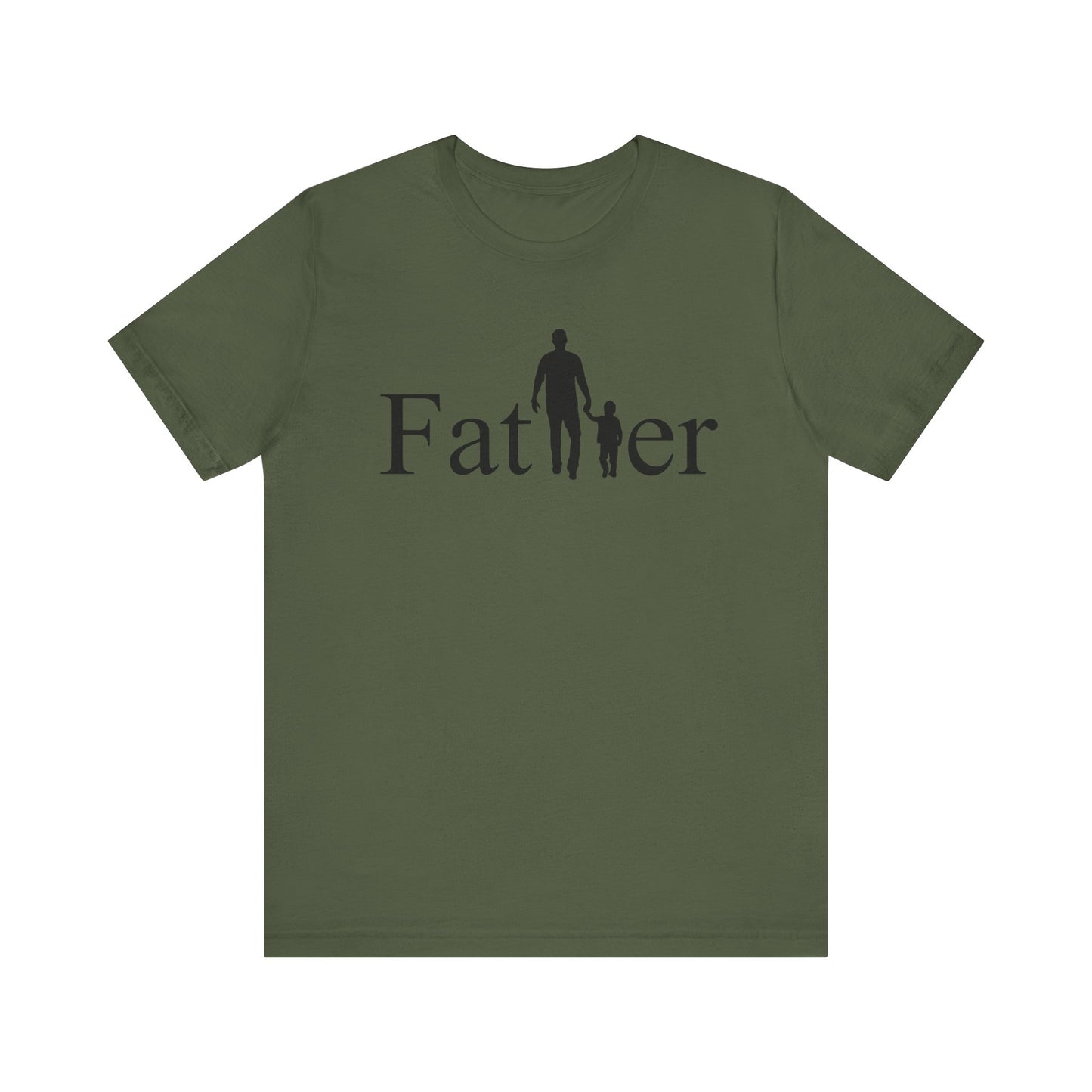 Father's Sillhouette Unisex Jersey Short Sleeve Tee