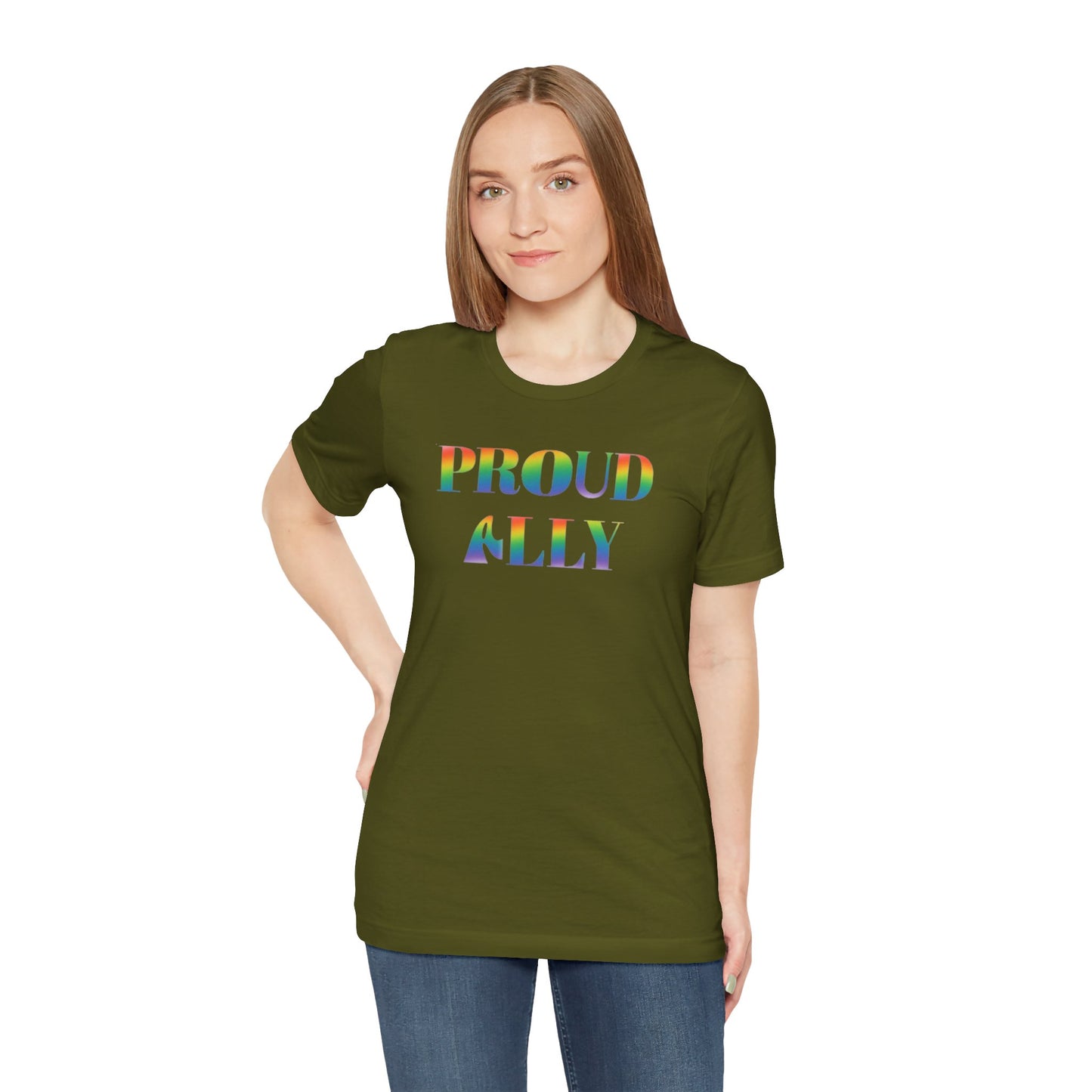 Proud Ally Unisex Jersey Short Sleeve Tee