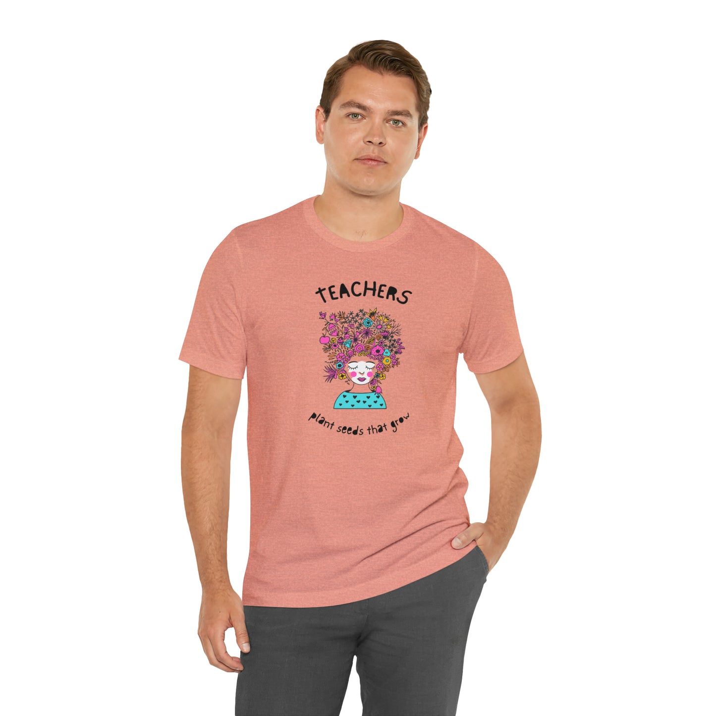 Plant seeds Unisex Jersey Short Sleeve Tee
