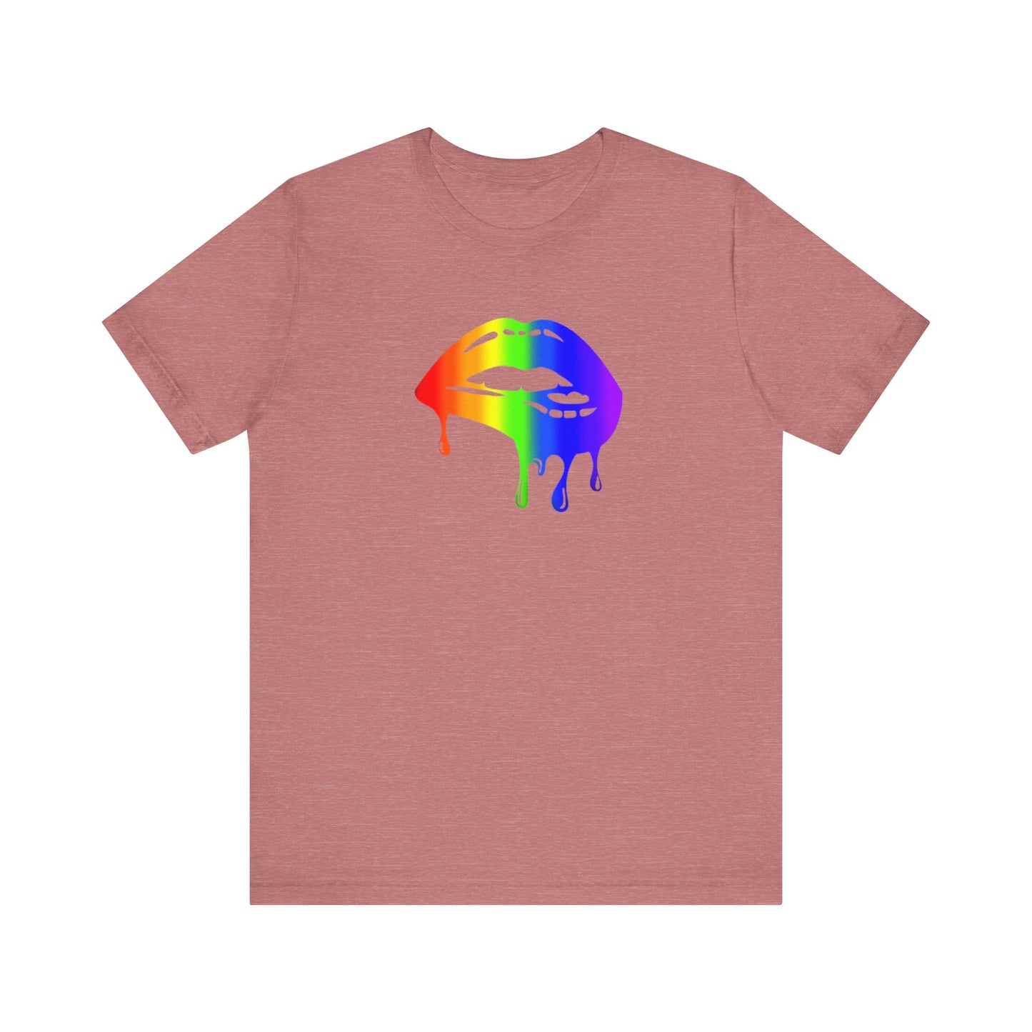 Pride lips Unisex Jersey Short Sleeve Tee