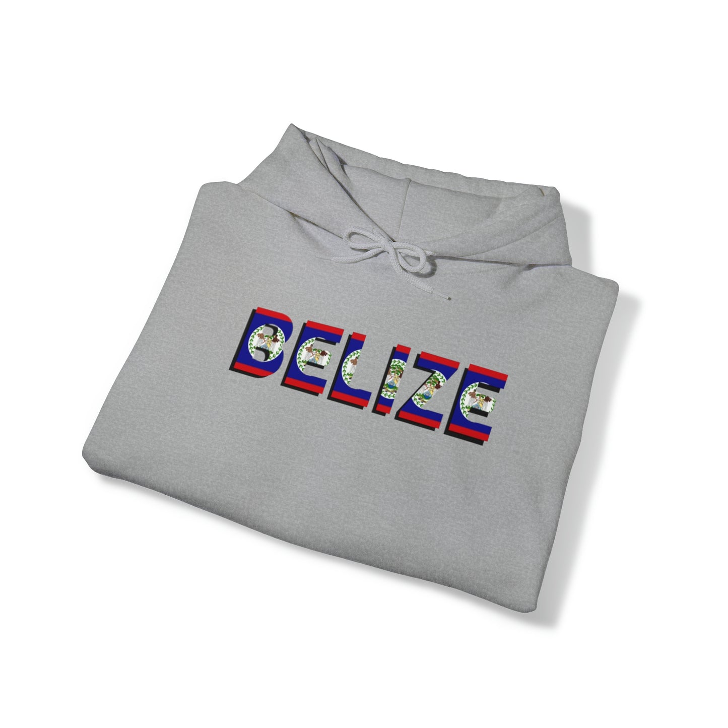 Belize flag Unisex Heavy Blend™ Hooded Sweatshirt