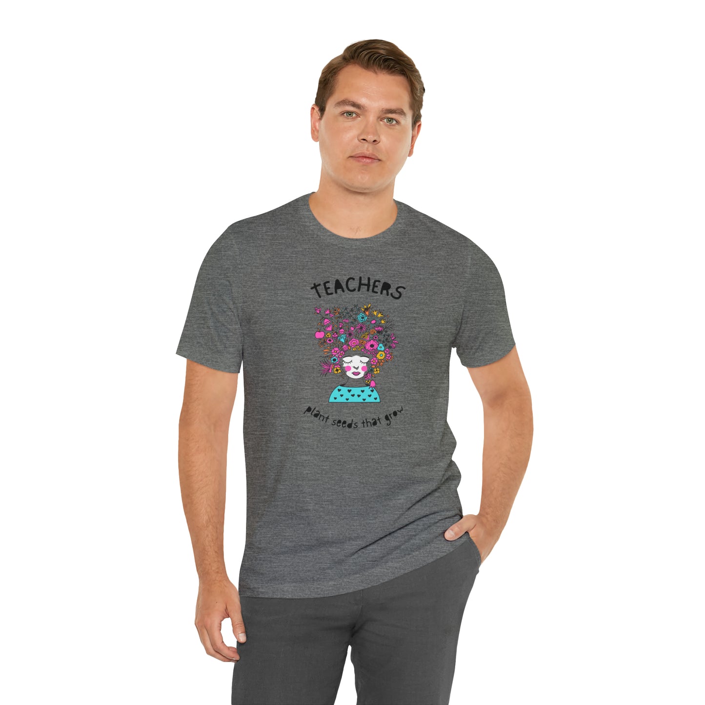 Plant seeds Unisex Jersey Short Sleeve Tee