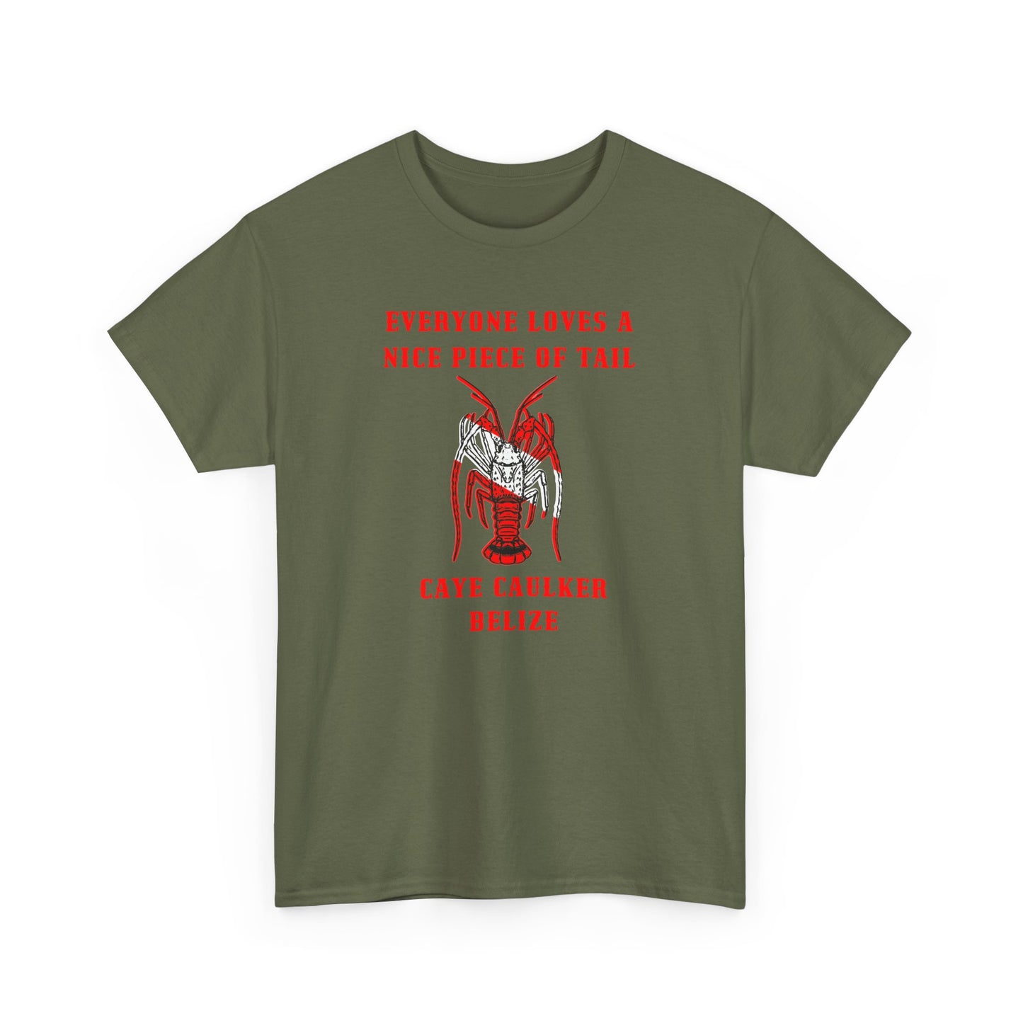 Likes me some tail Unisex Heavy Cotton Tee