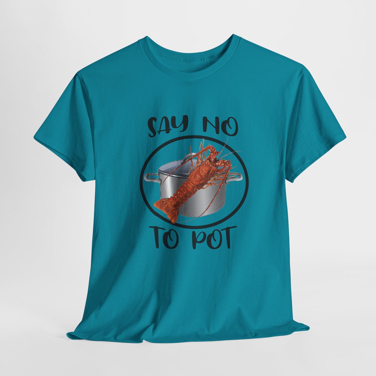 Say No to Pot Unisex Heavy Cotton Tee