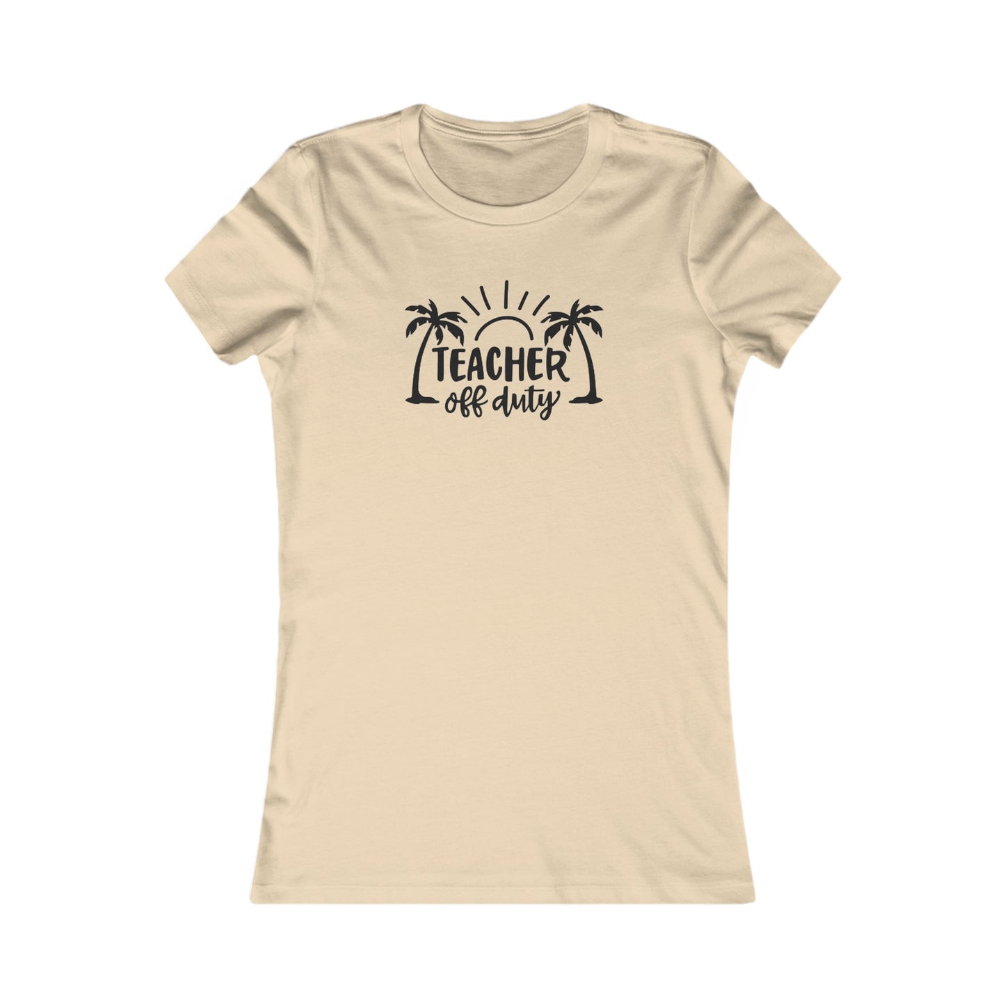 Teacher Off Duty women's tee