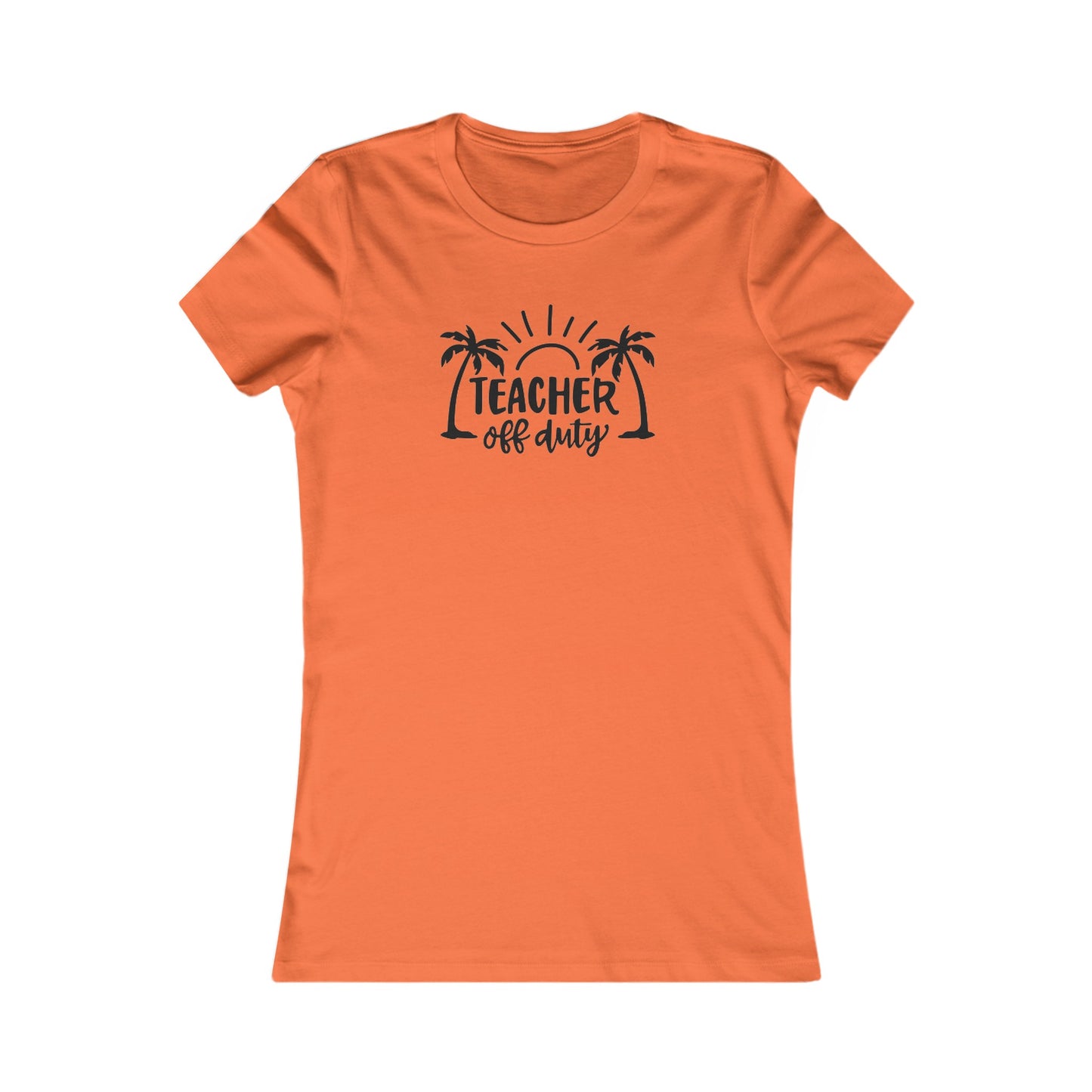 Teacher Off Duty women's tee
