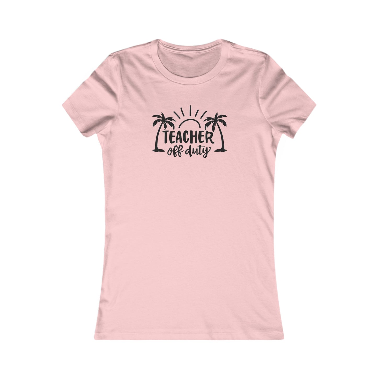 Teacher Off Duty women's tee