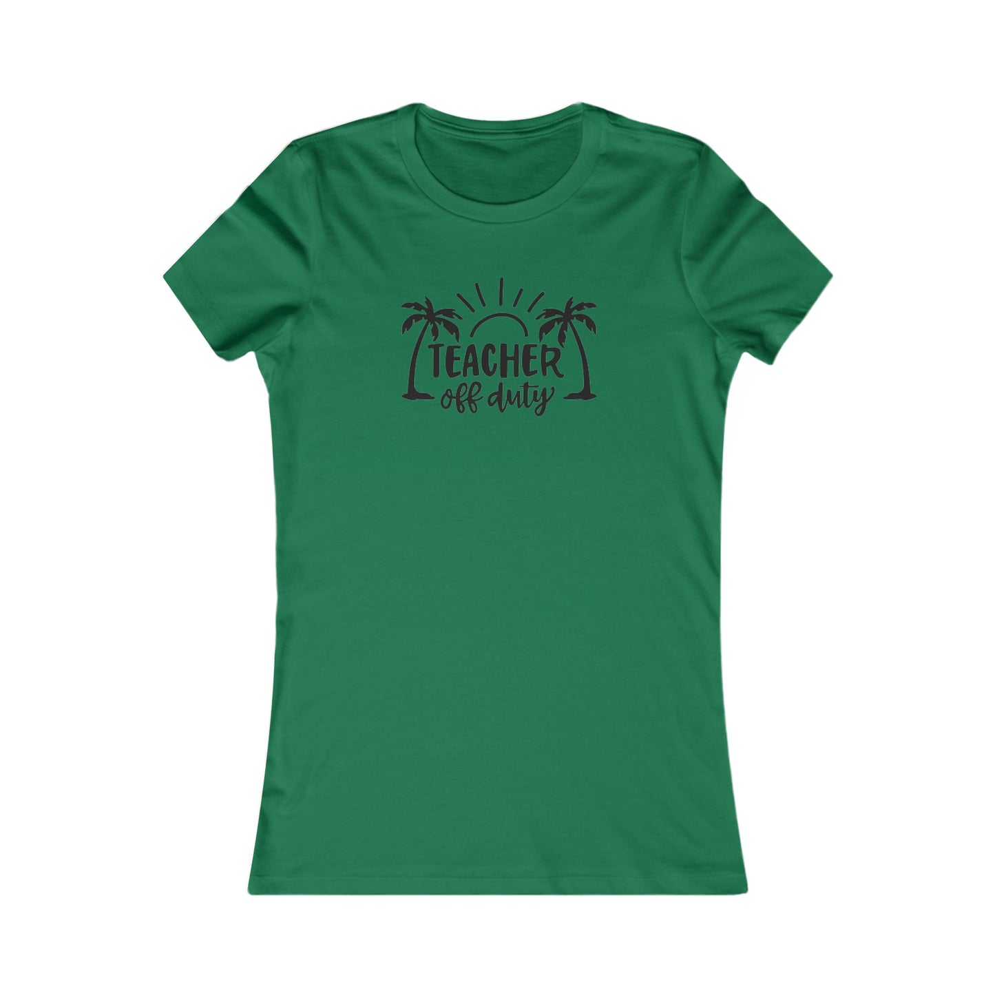 Teacher Off Duty women's tee