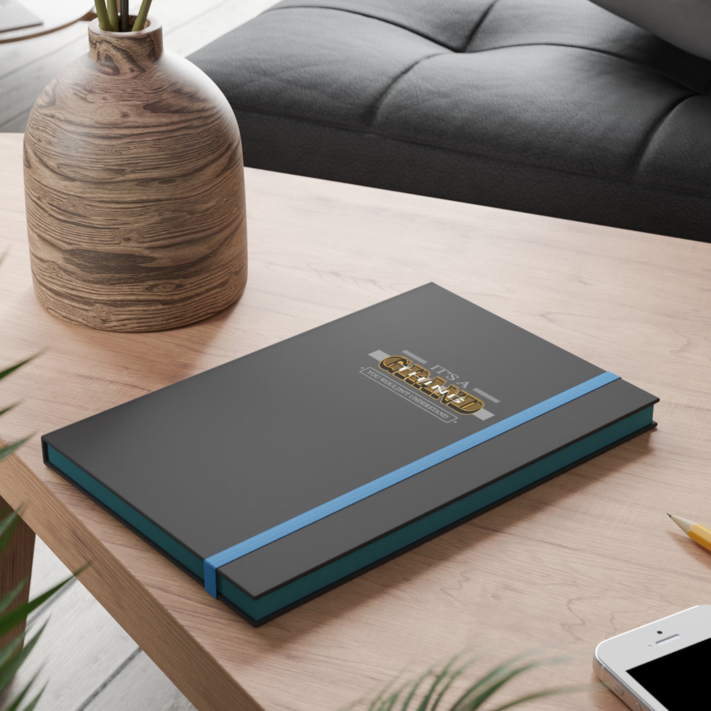 Grand Life Color Contrast Notebook - Ruled