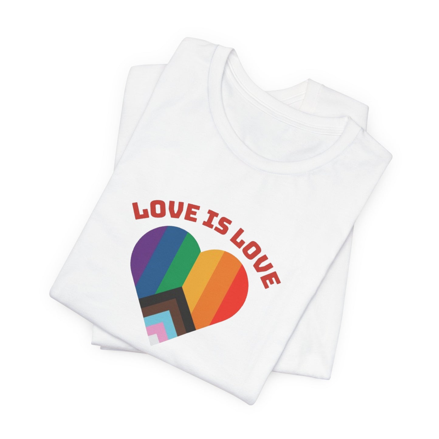 Love is Love Unisex Jersey Short Sleeve Tee
