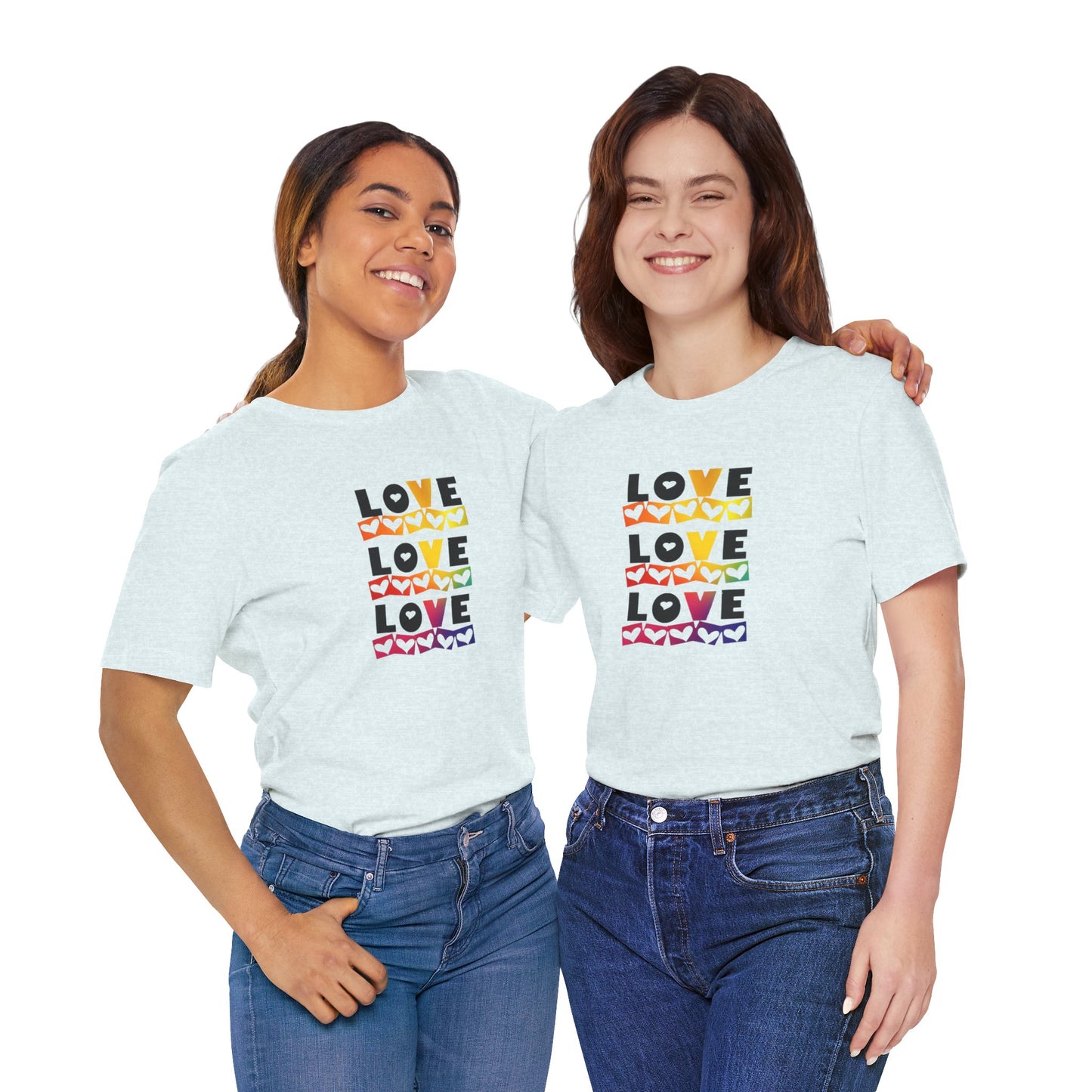 Love love love Unisex Jersey Short Sleeve Tee