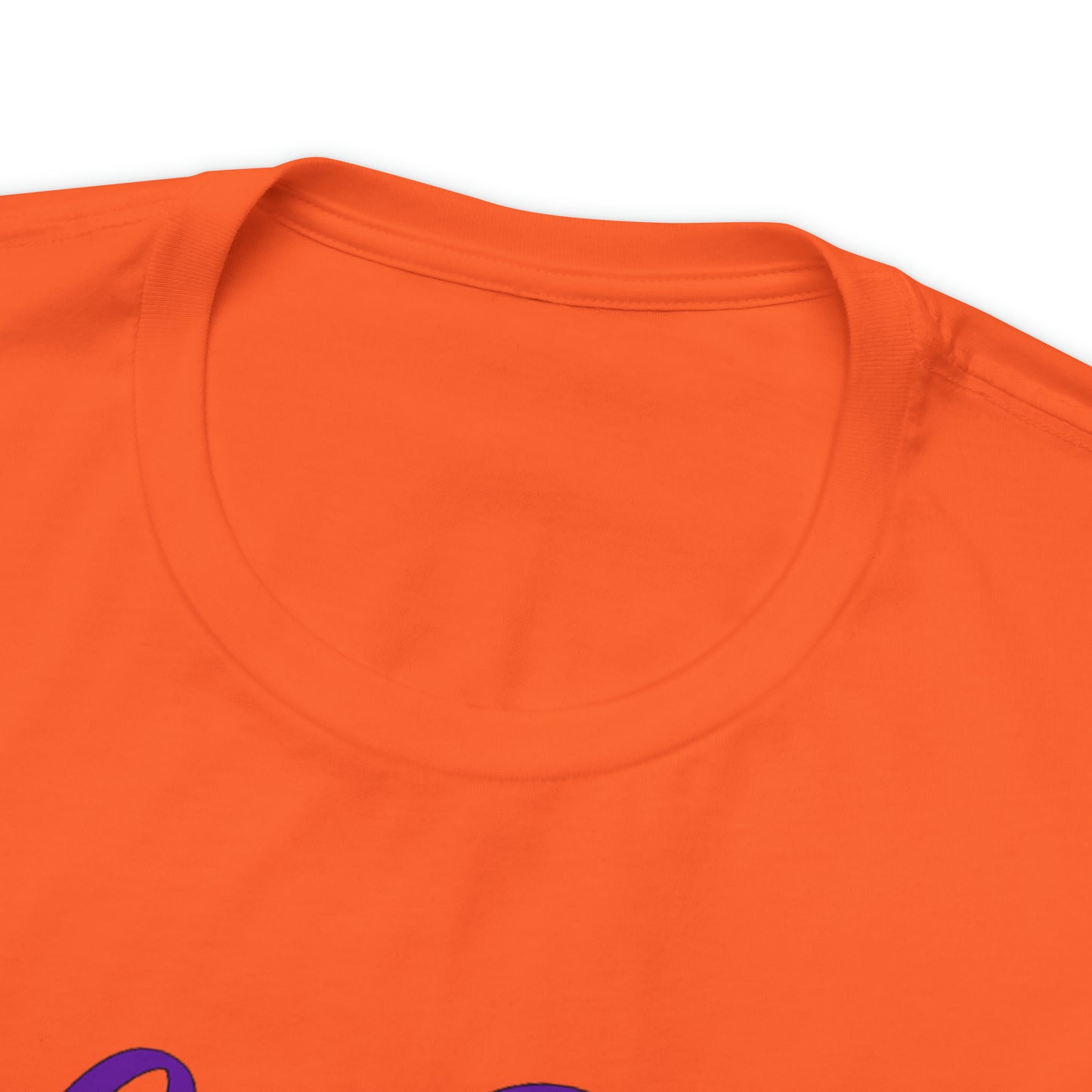Unisex  Go Slow Purple Short Sleeve Tee