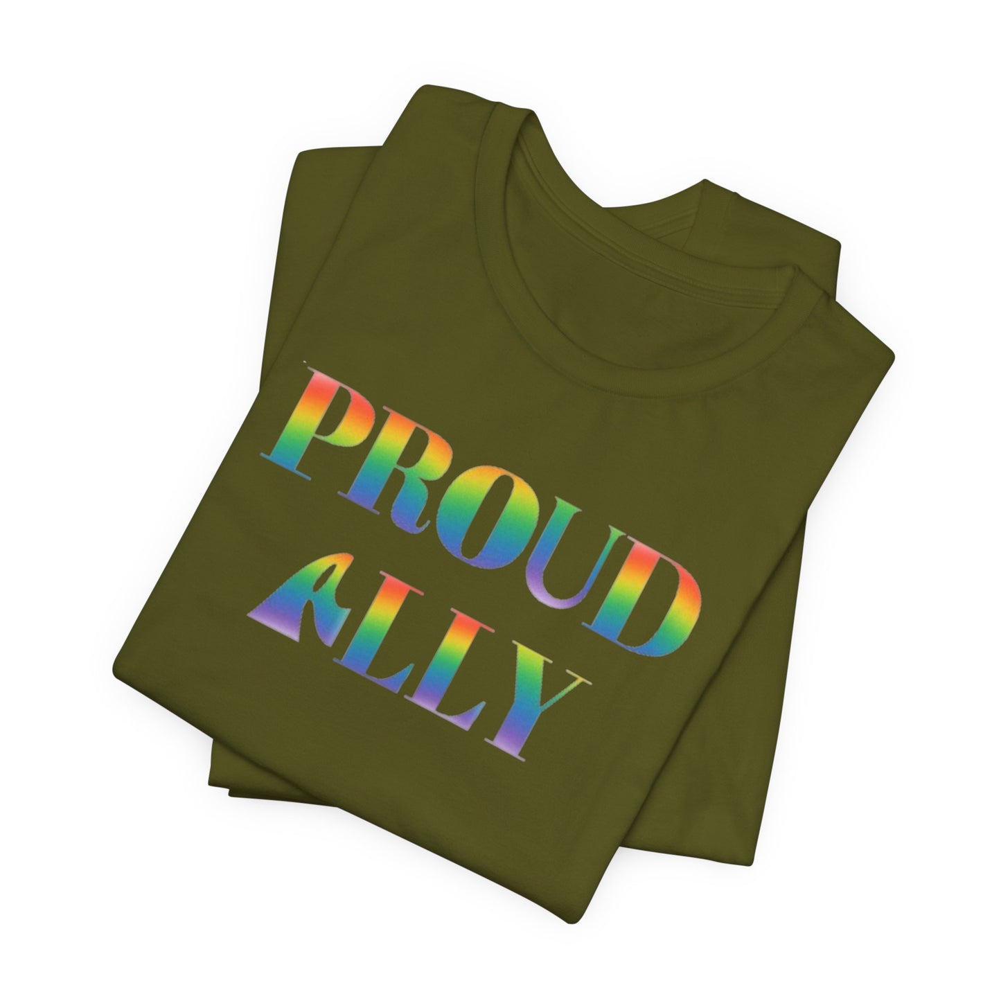 Proud Ally Unisex Jersey Short Sleeve Tee