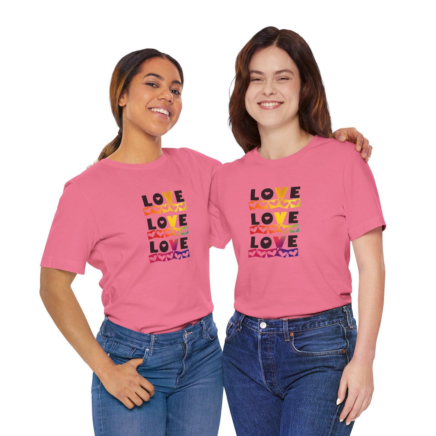 Love love love Unisex Jersey Short Sleeve Tee