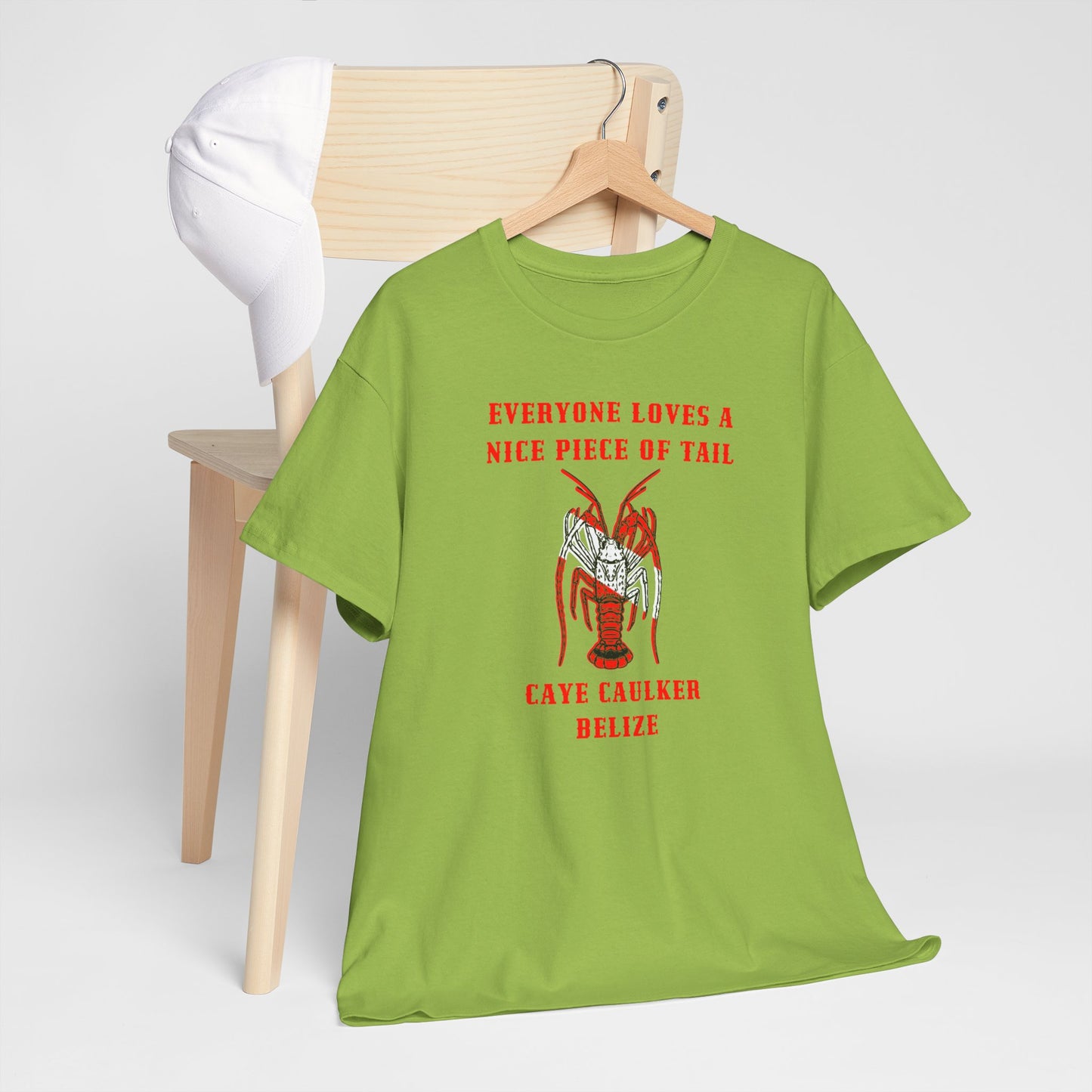 Likes me some tail Unisex Heavy Cotton Tee