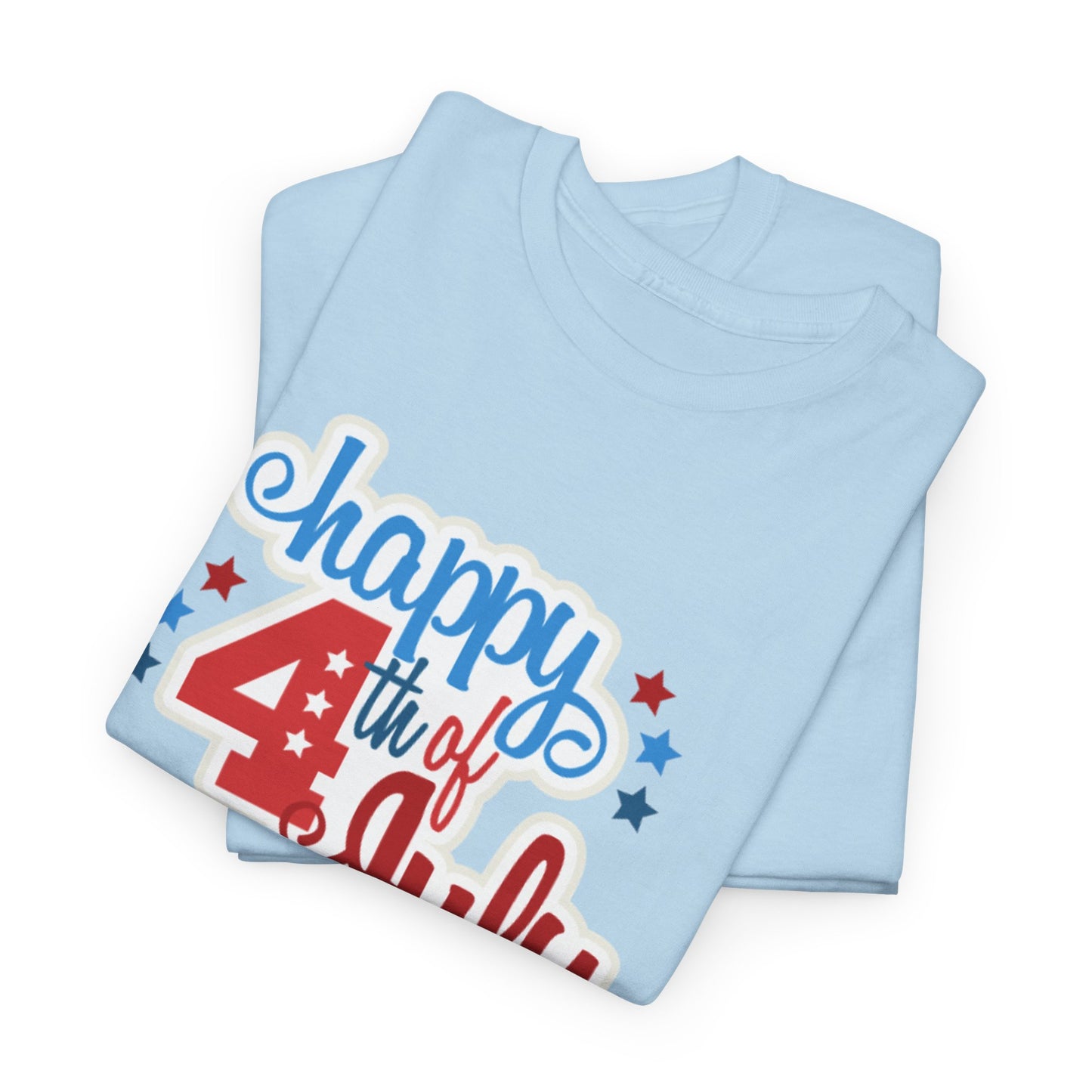 Happy 4th Unisex Heavy Cotton Tee