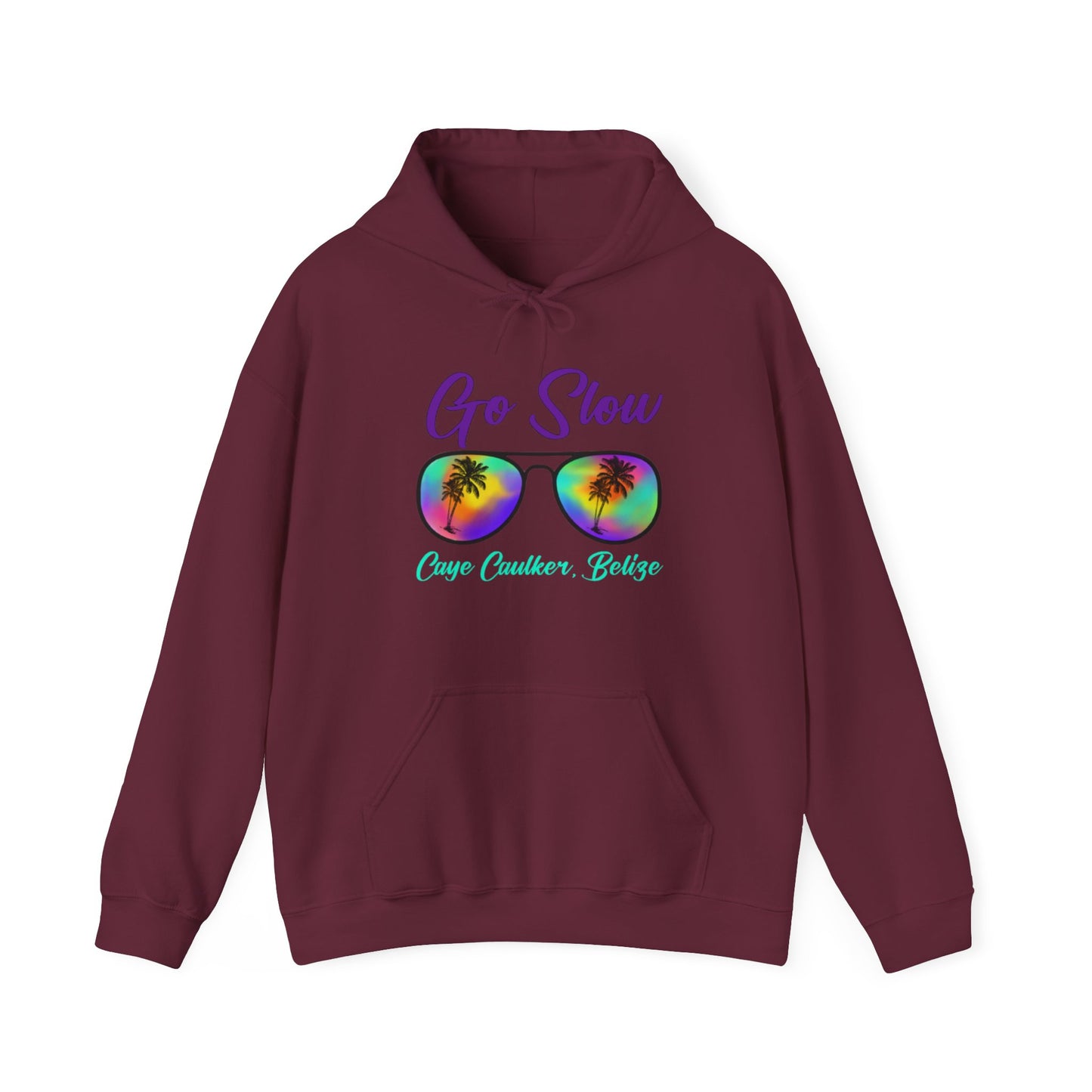 Go Slow Glasses Unisex Heavy Blend™ Hooded Sweatshirt