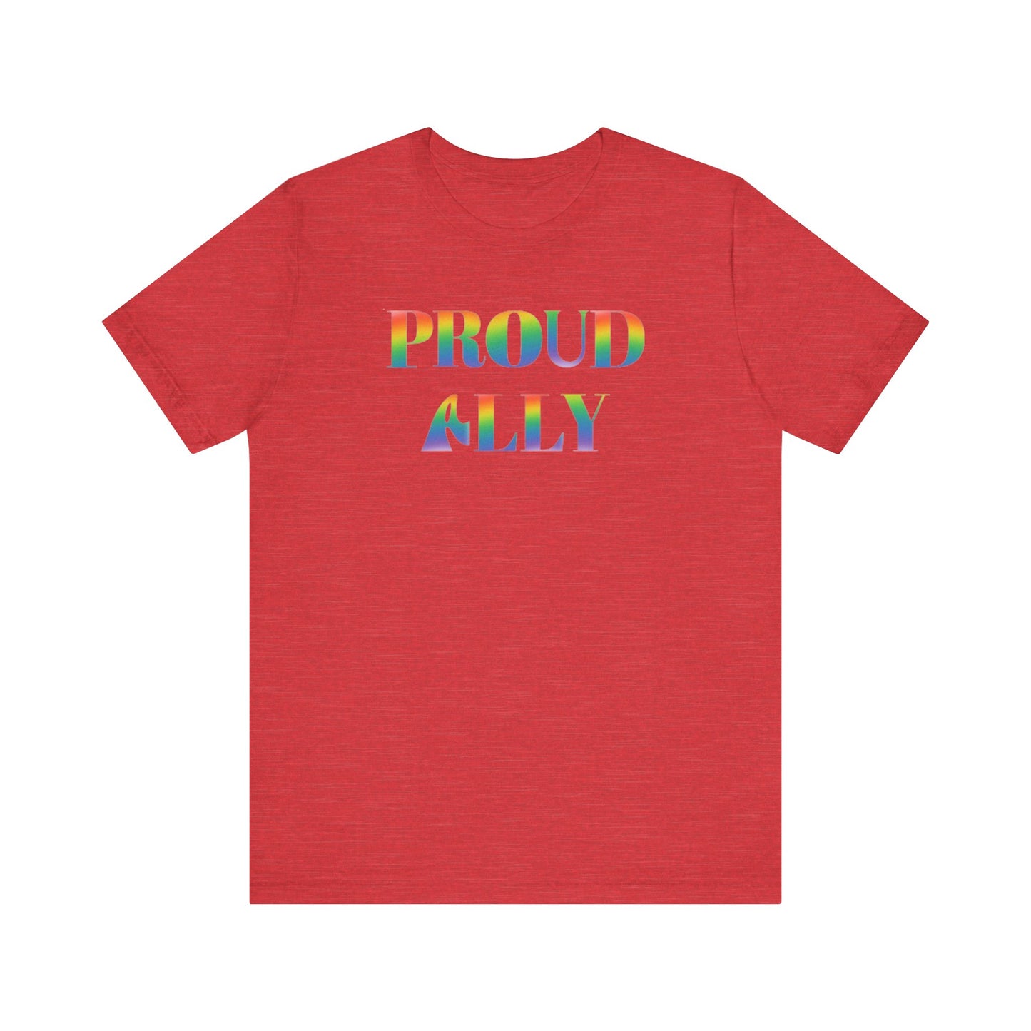 Proud Ally Unisex Jersey Short Sleeve Tee